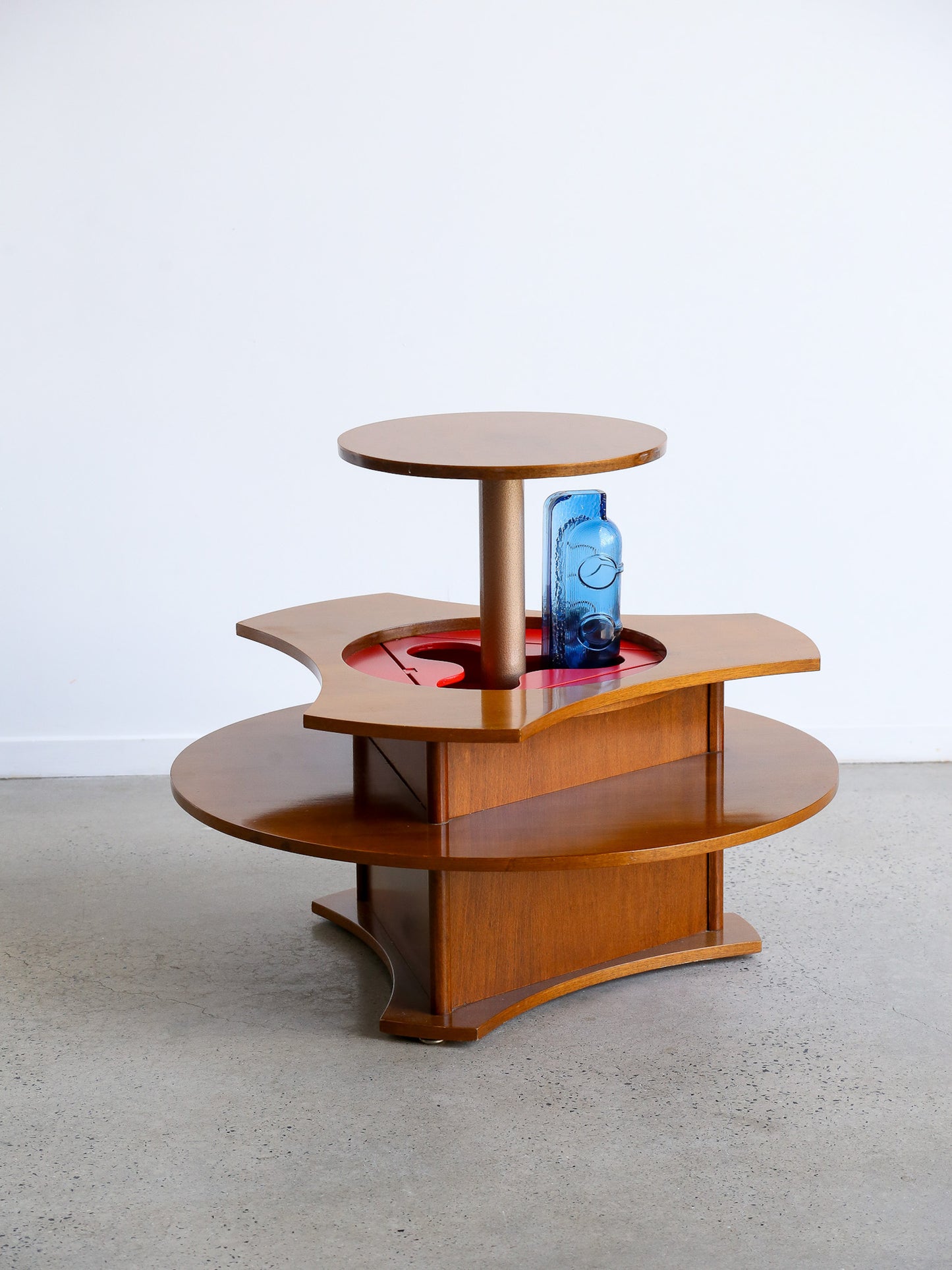 Italian Coffee Table Bar by Gervasoni