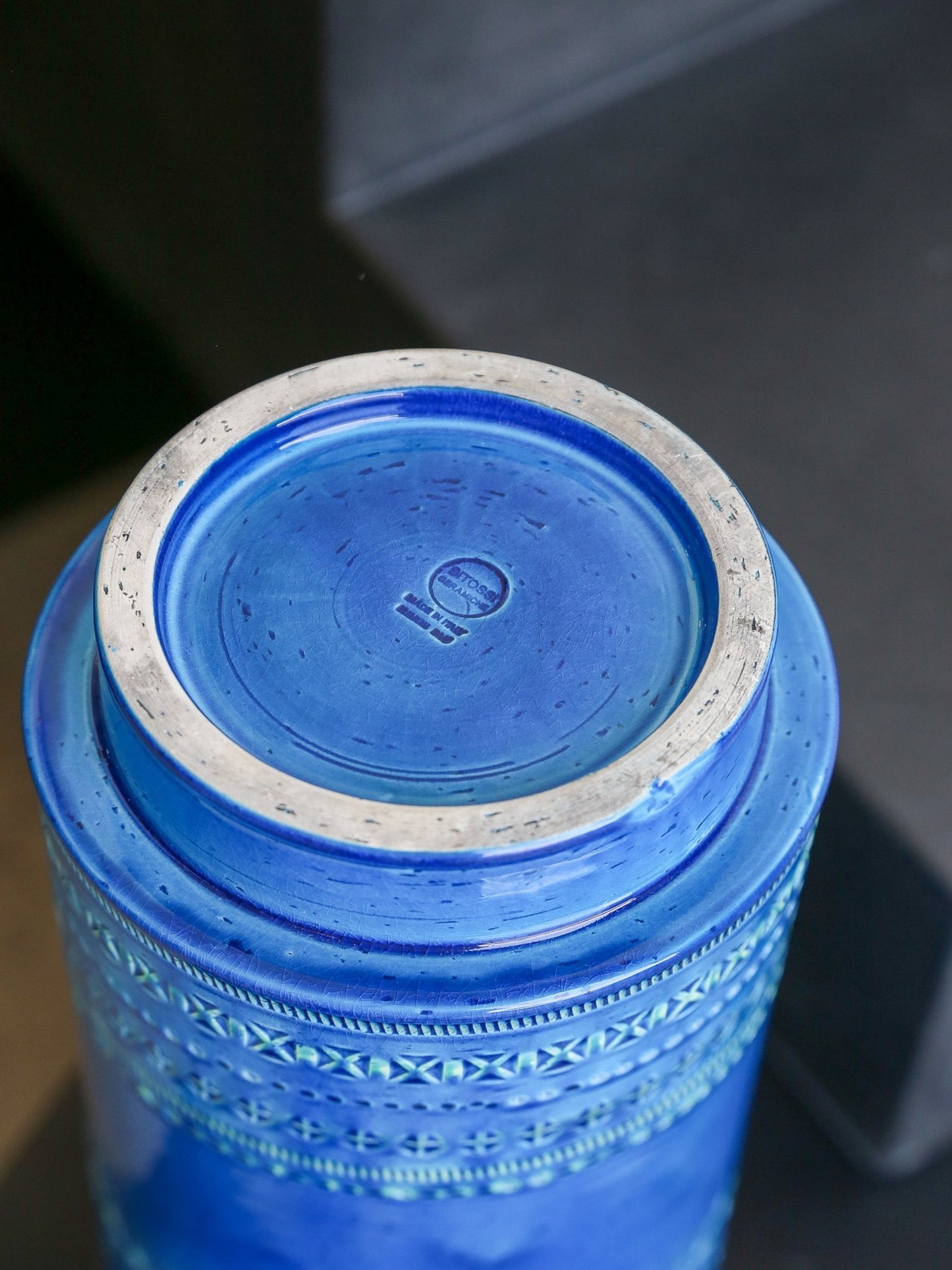 Bitossi Rimini Blue Large Vase - Lumini Collections