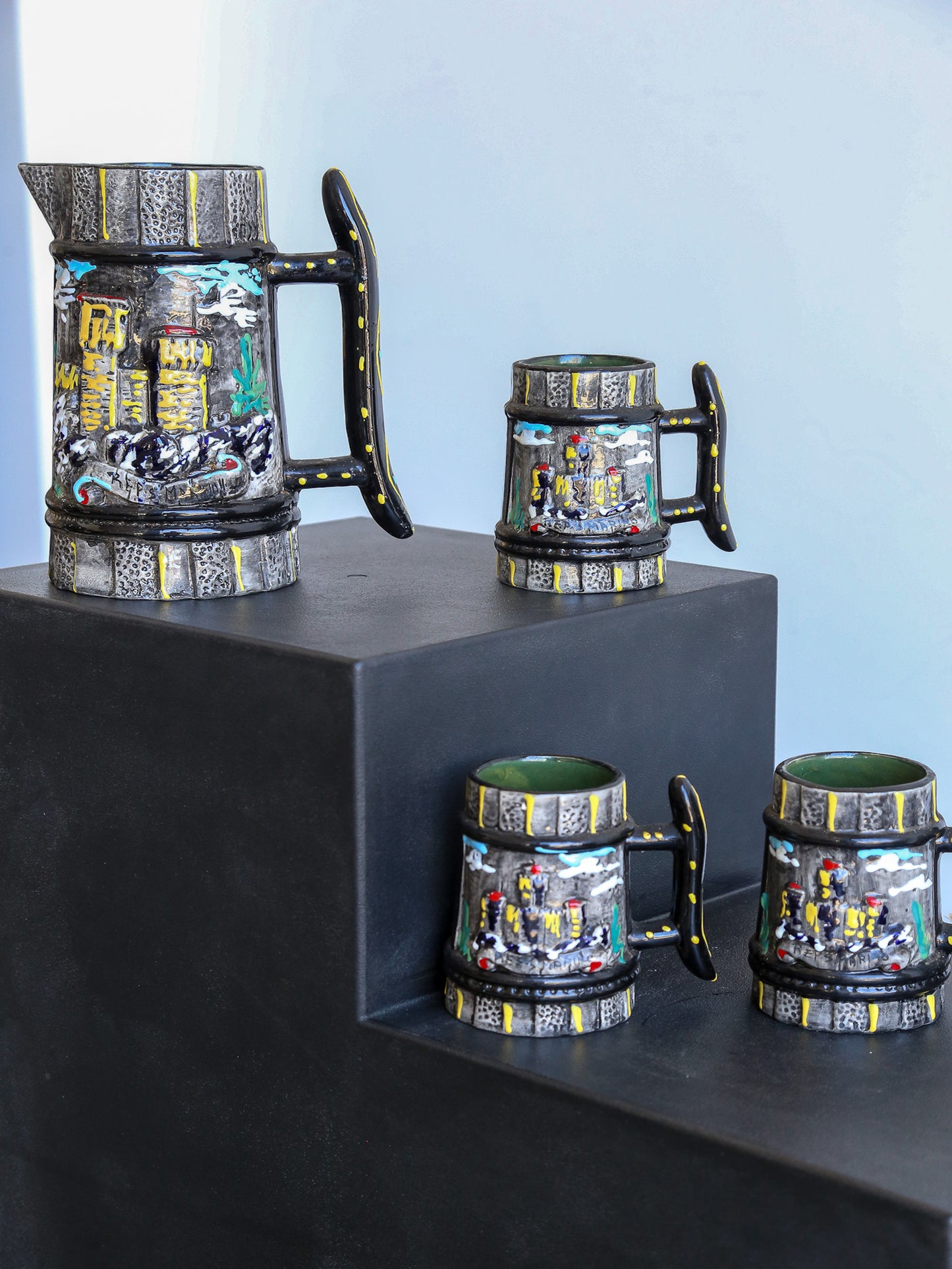 Repubblica Di San Marino Water Jug Set of Seven
