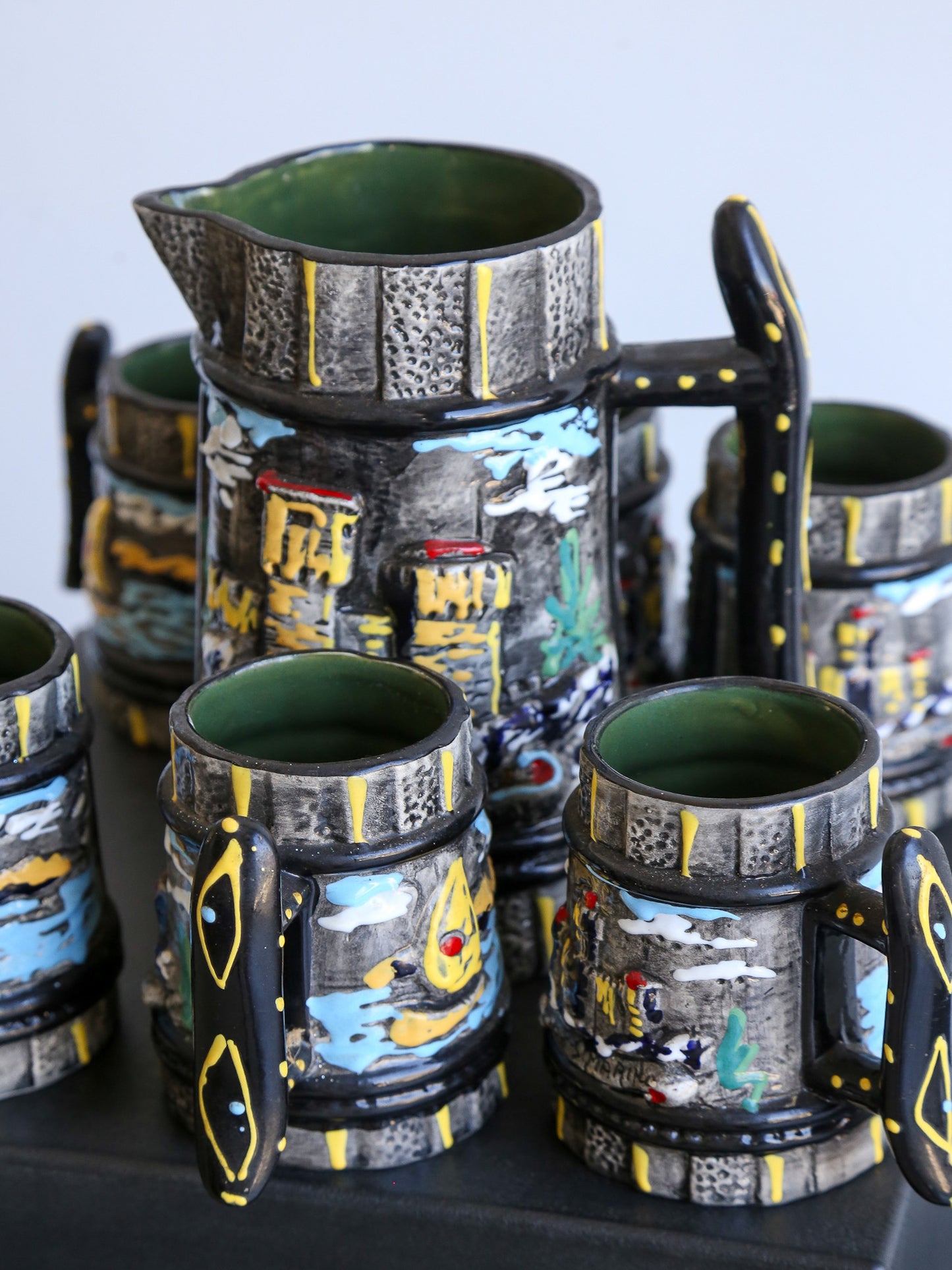 Repubblica Di San Marino Water Jug Set of Seven