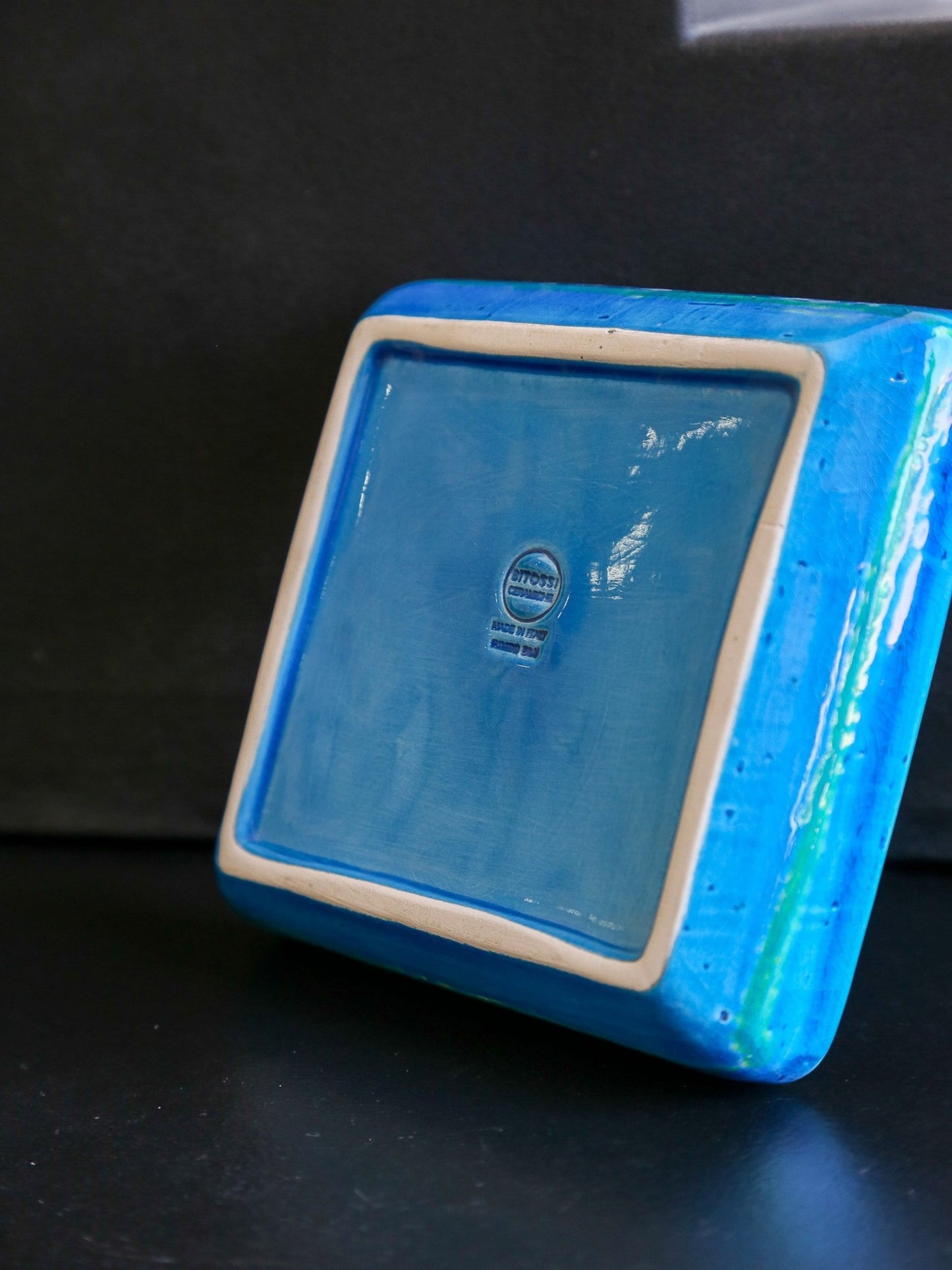 Bitossi Rimini Blue Ashtray or Empty Pockets - Lumini Collections