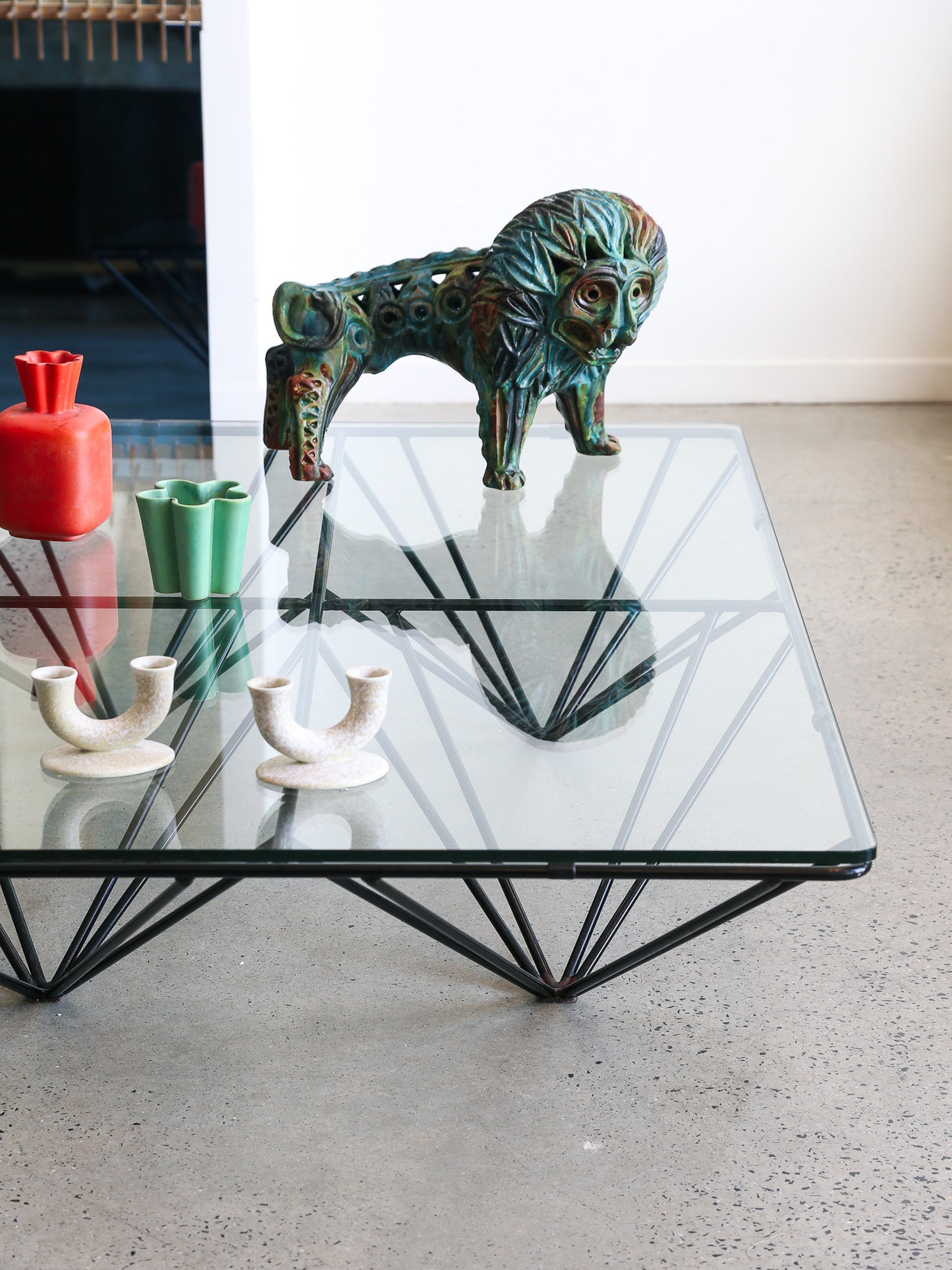 Alanda Glass Coffee Table by Paolo Piva for B&B Italia