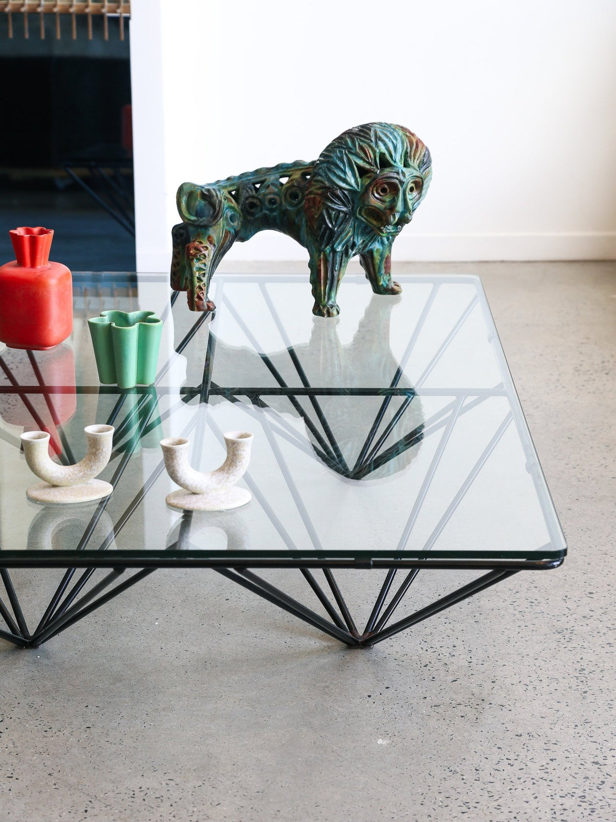 Alanda Glass Coffee Table by Paolo Piva for B&B Italia - Lumini Collections