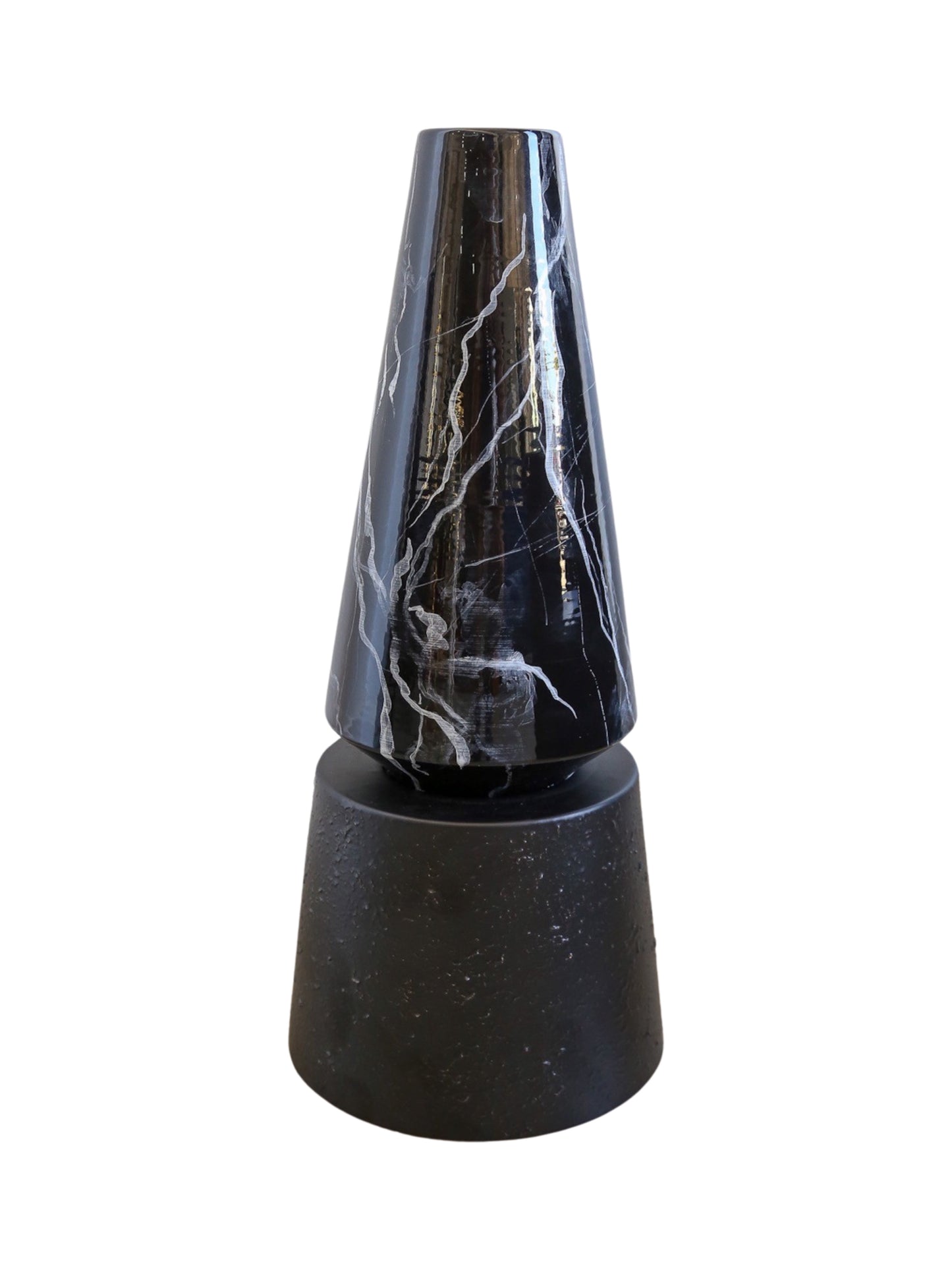 Rometti Obelos Clay Vase by Luca Binaglia