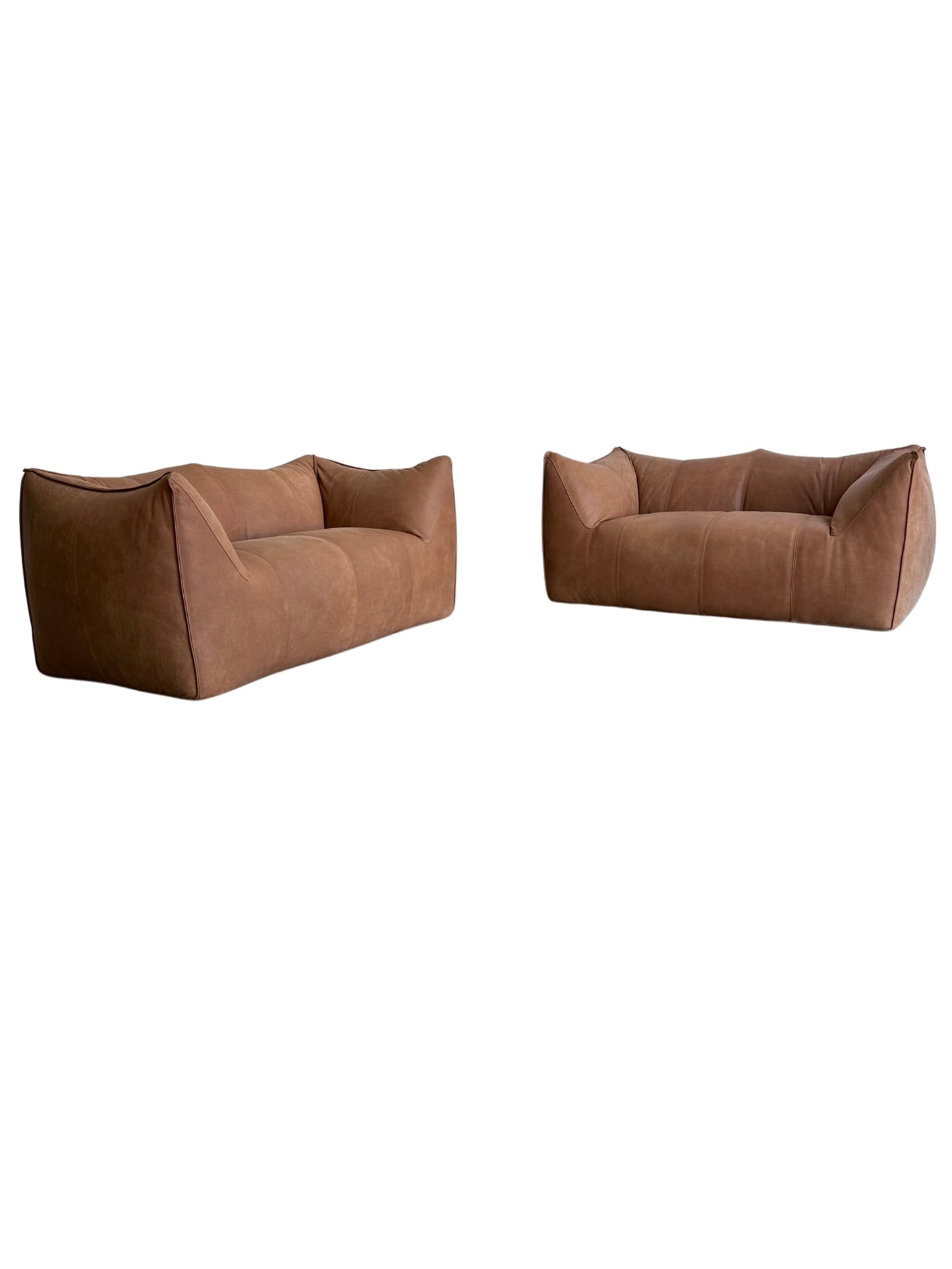 "Le Bambole" by Mario Bellini for C&B Italia Leather Sofa, 1970s