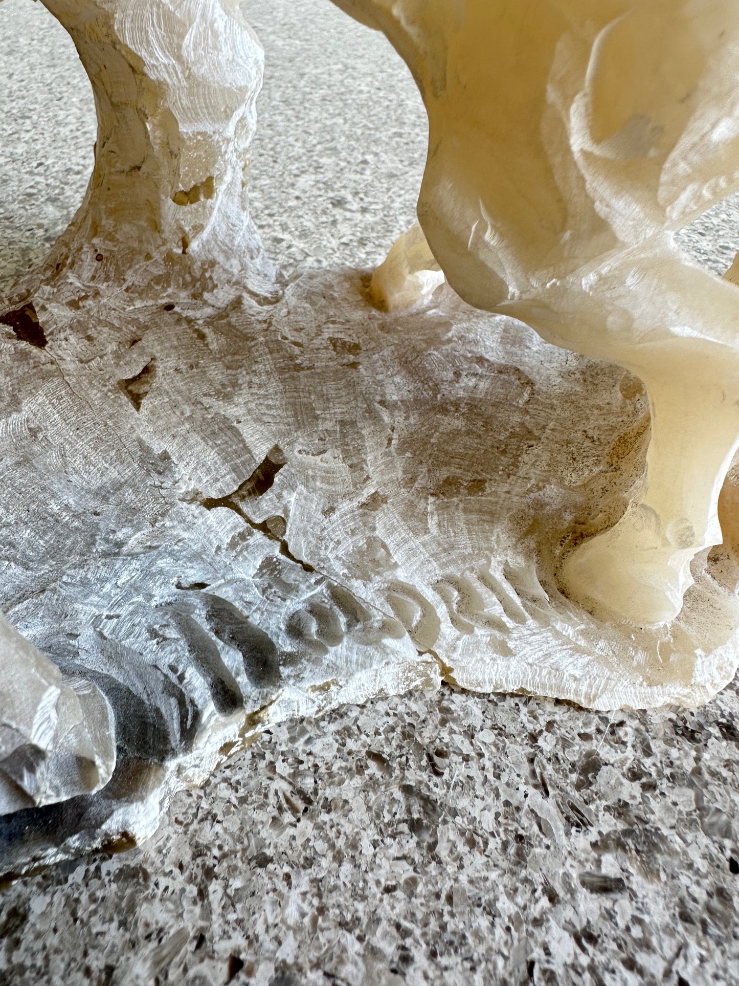 Boldrini Italian Horse Alabaster Table Sculpture, 1960