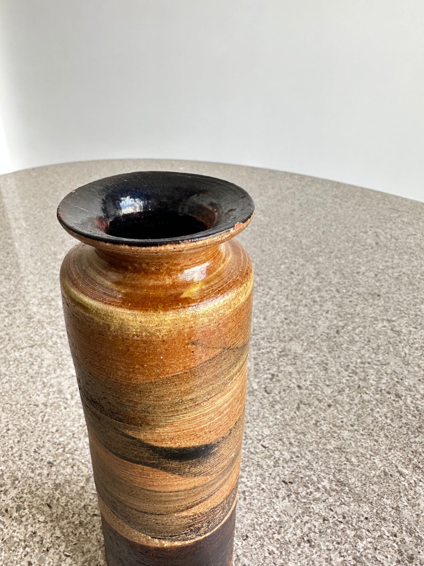 Mid-Century Handcrafted Ceramic Vase by Fontana Siena, 1960s
