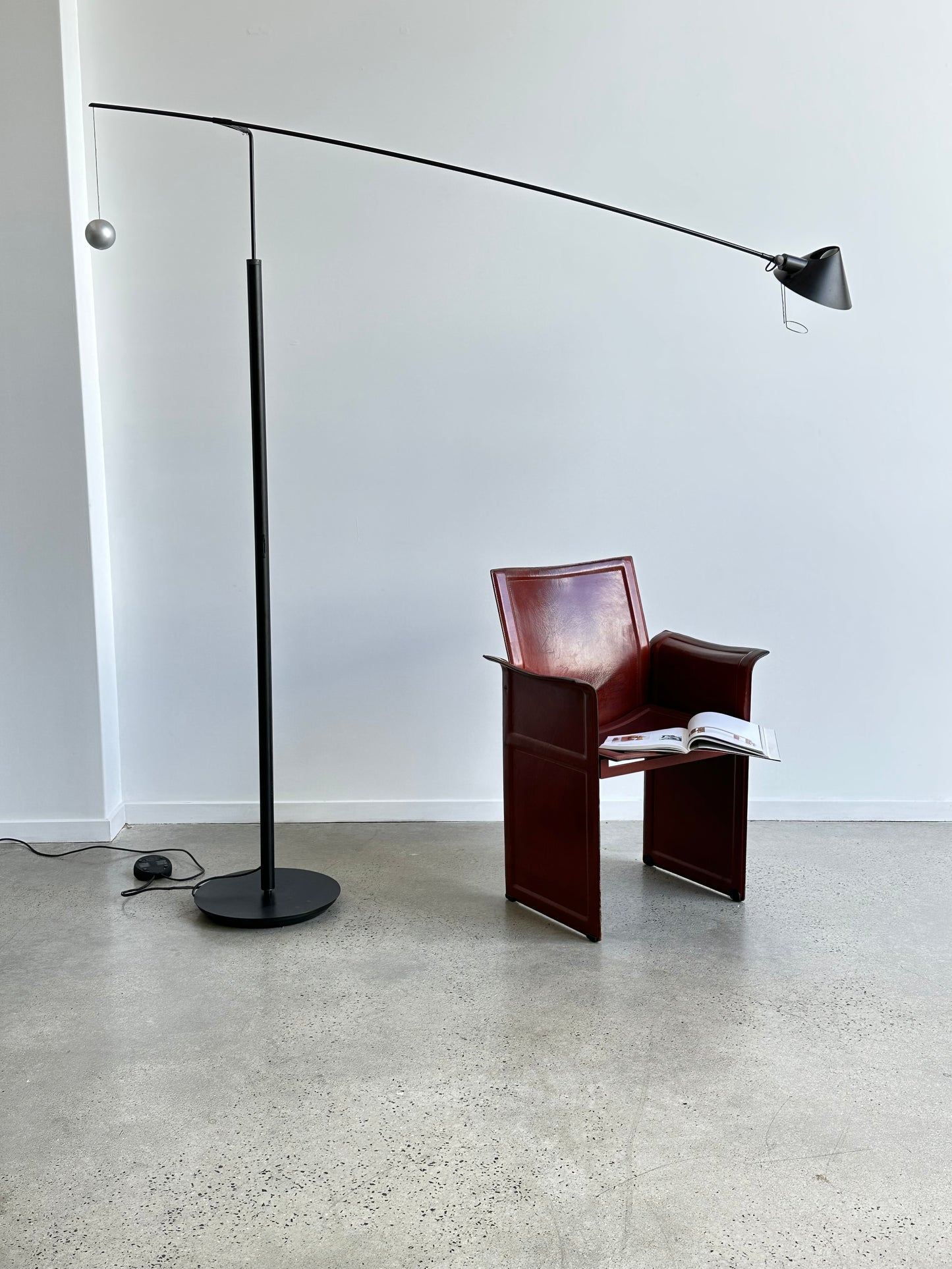 Carlo Forcolini Nestore Lettura Floor Lamp for Artemide