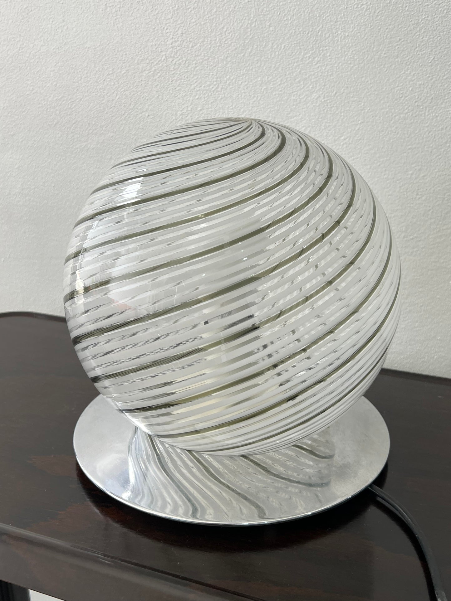 Tronconi Murano Glass Table Lamp, Italy, 1970s