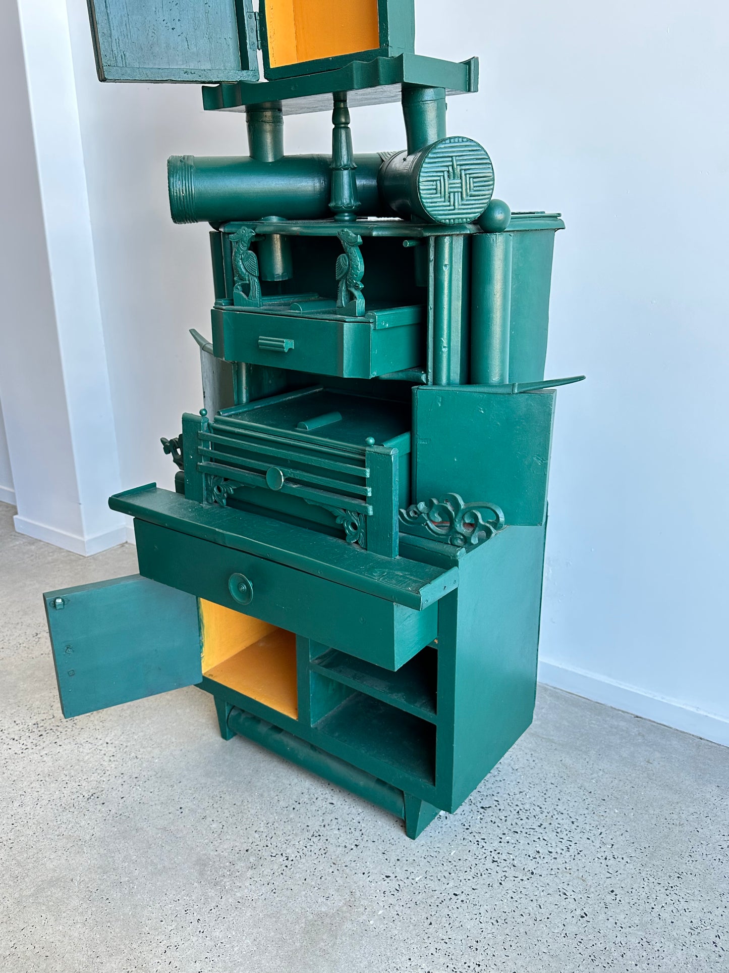 Paolo Lumini contemporary functional sculpture cabinet