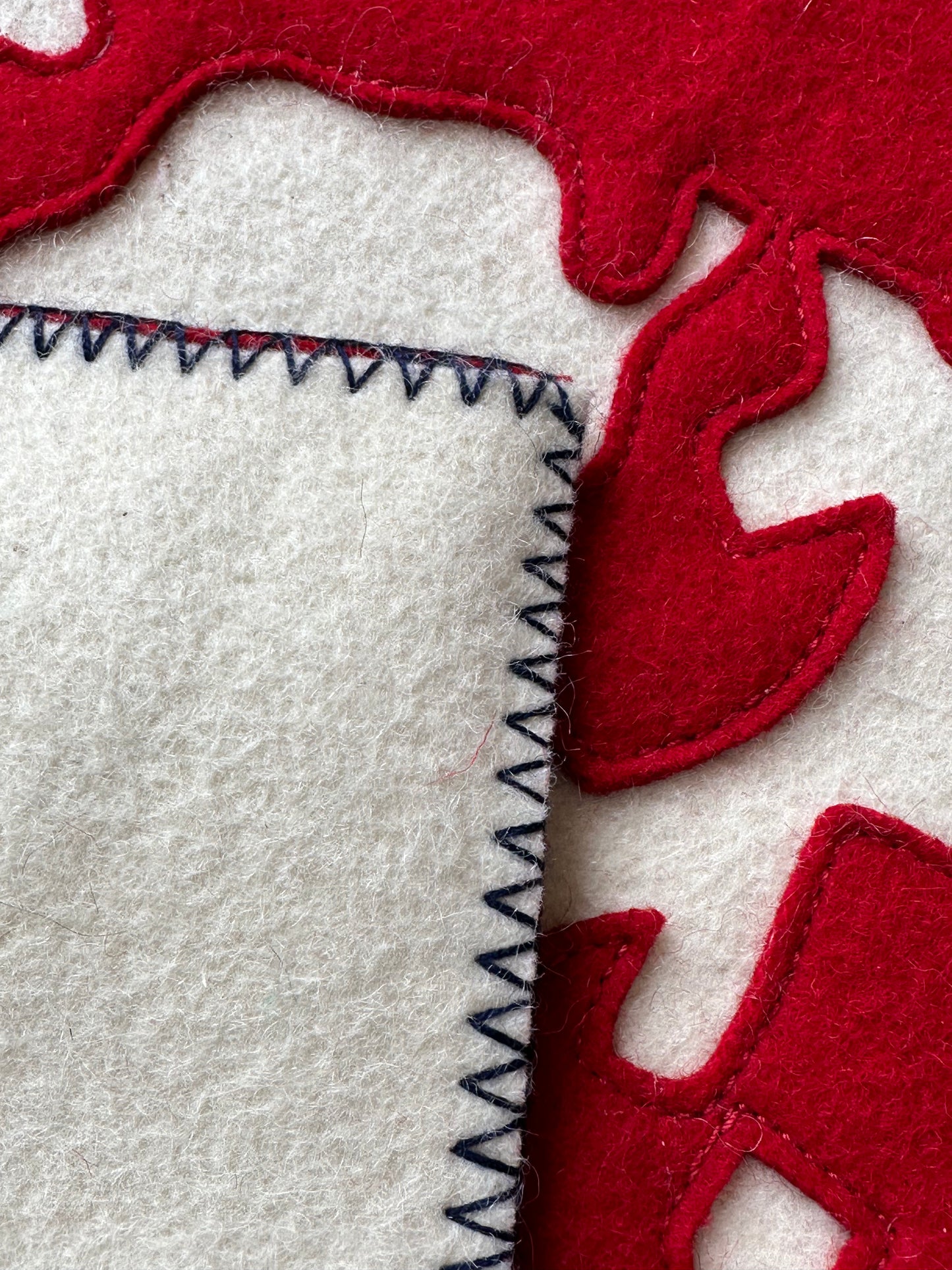 Italian Red Wool Rug with Floral Design by Paola Lenti, 1990s
