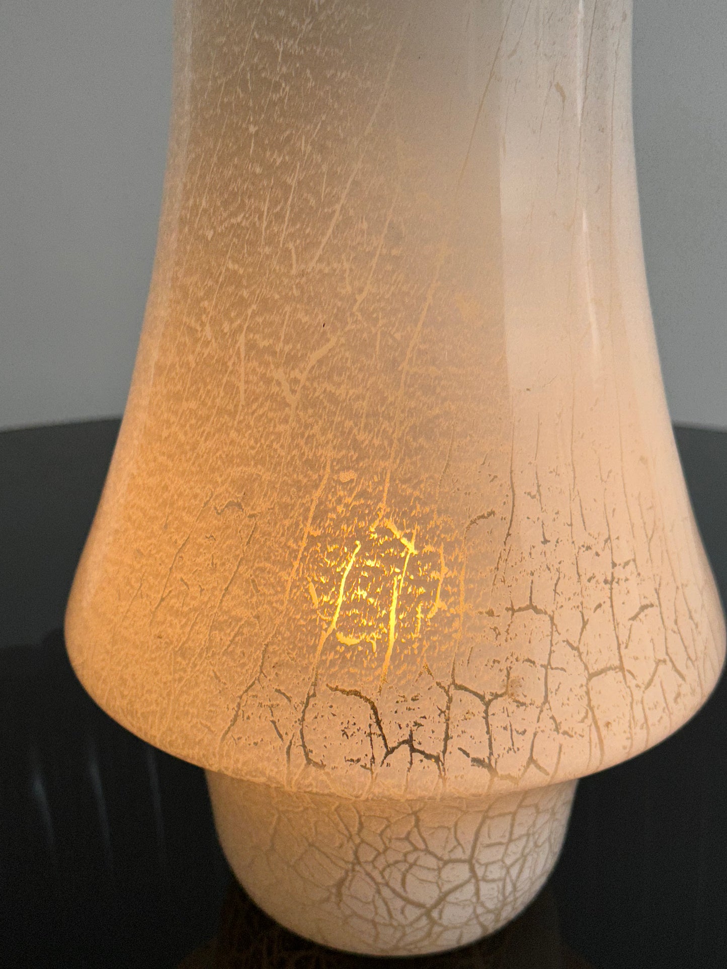 Venini Murano Mushroom Table Lamp, 1960s