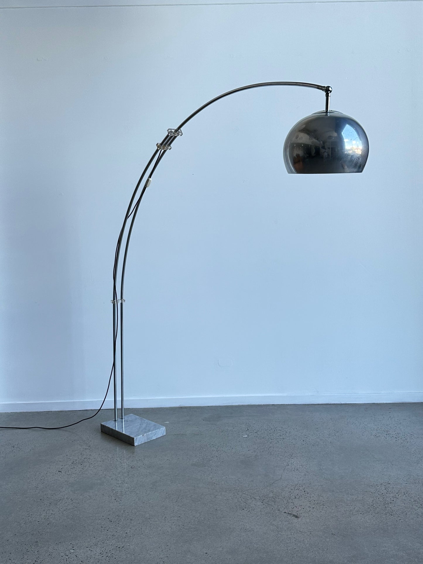 Italian Arc Floor Lamp by Goffredo Reggiani, 1970s