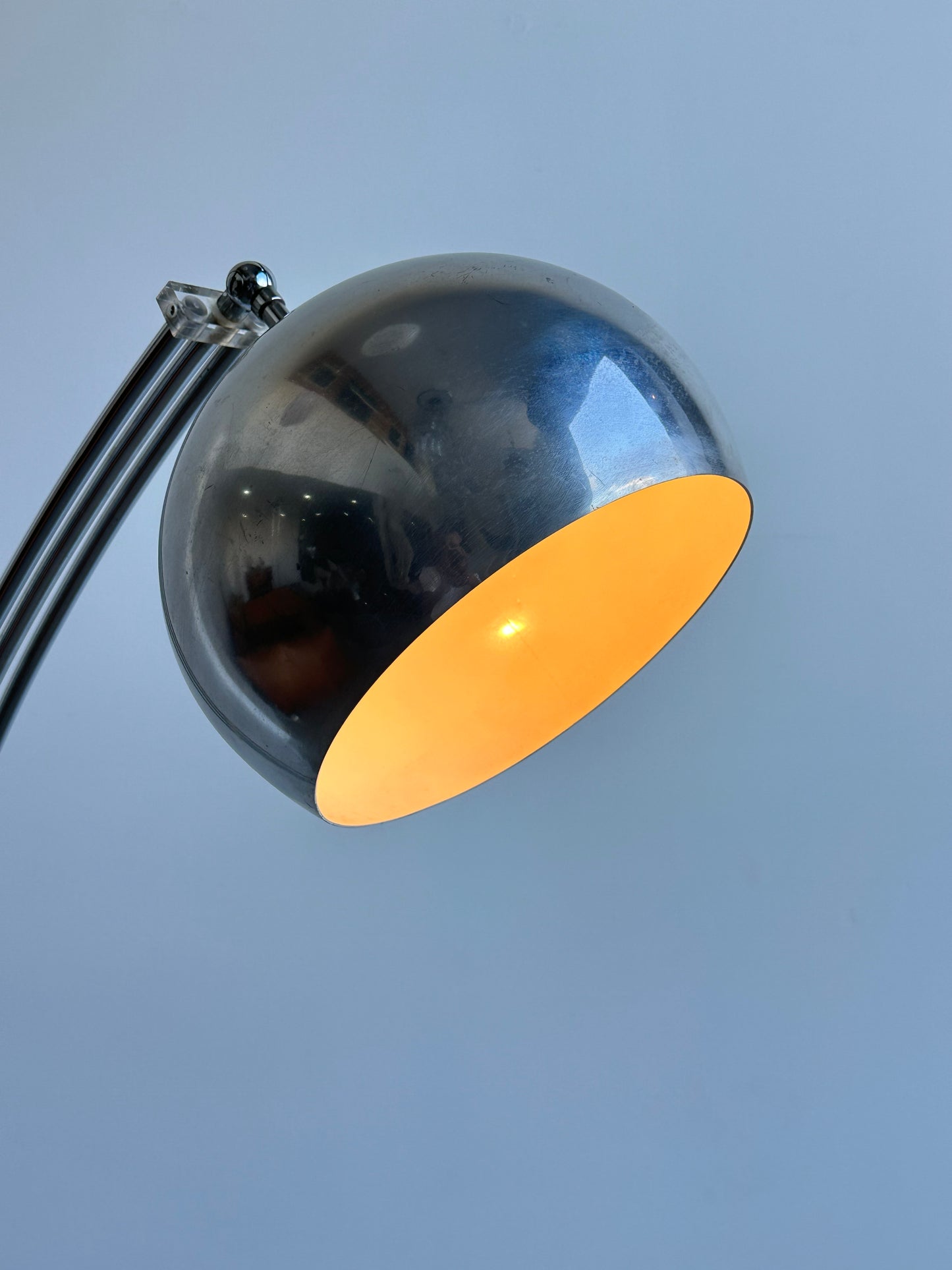 Italian Arc Floor Lamp by Goffredo Reggiani, 1970s