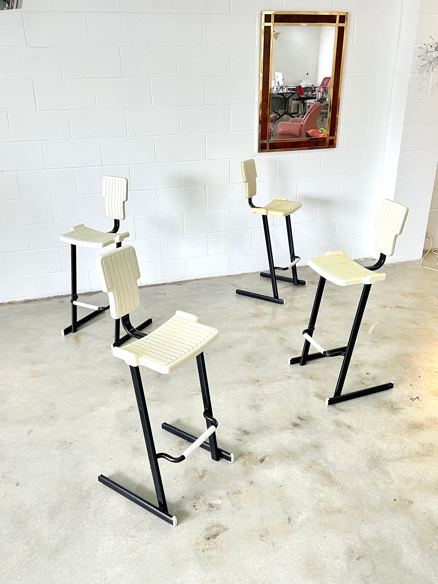 Italian Post-Modern “Condor” Stools by Andries & Hiroko Van Onck for Magis, 1980s