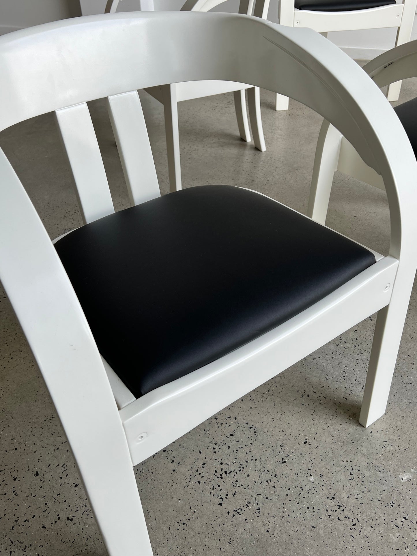 “Elisa” Chairs by Giovanni Battista Bassi for Poltronova, 1960s
