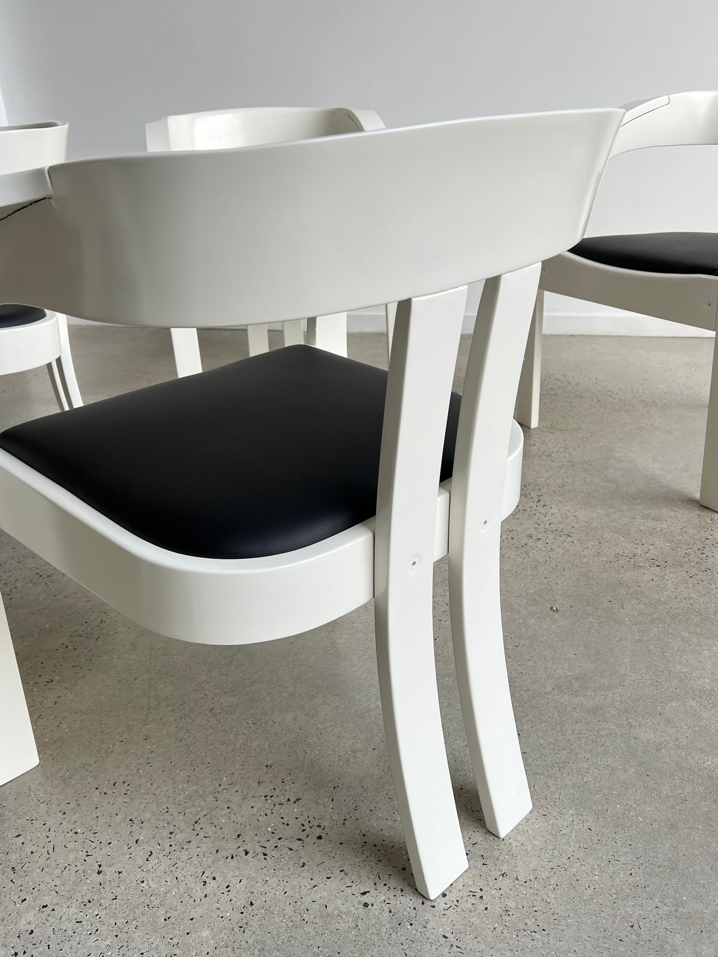 “Elisa” Chairs by Giovanni Battista Bassi for Poltronova, 1960s