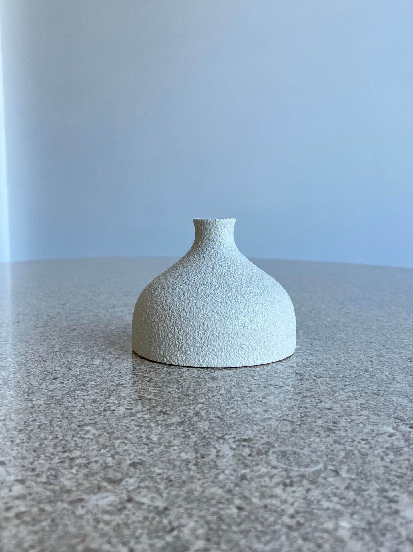 Sgrafo Modern Germany White Vase, 1960s