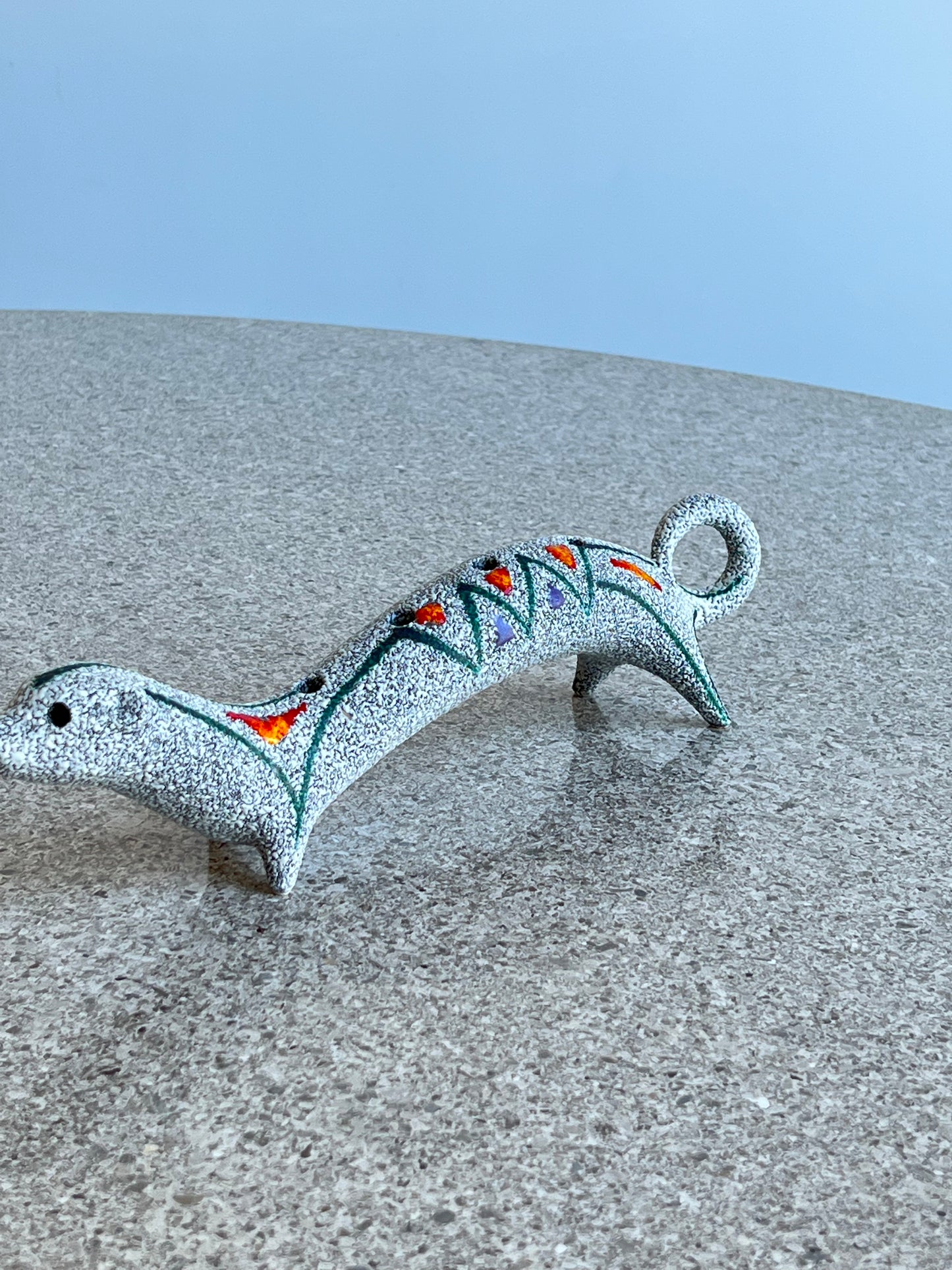 Roberto Rigon Animal Figure Ceramic Sculpture, 1970s