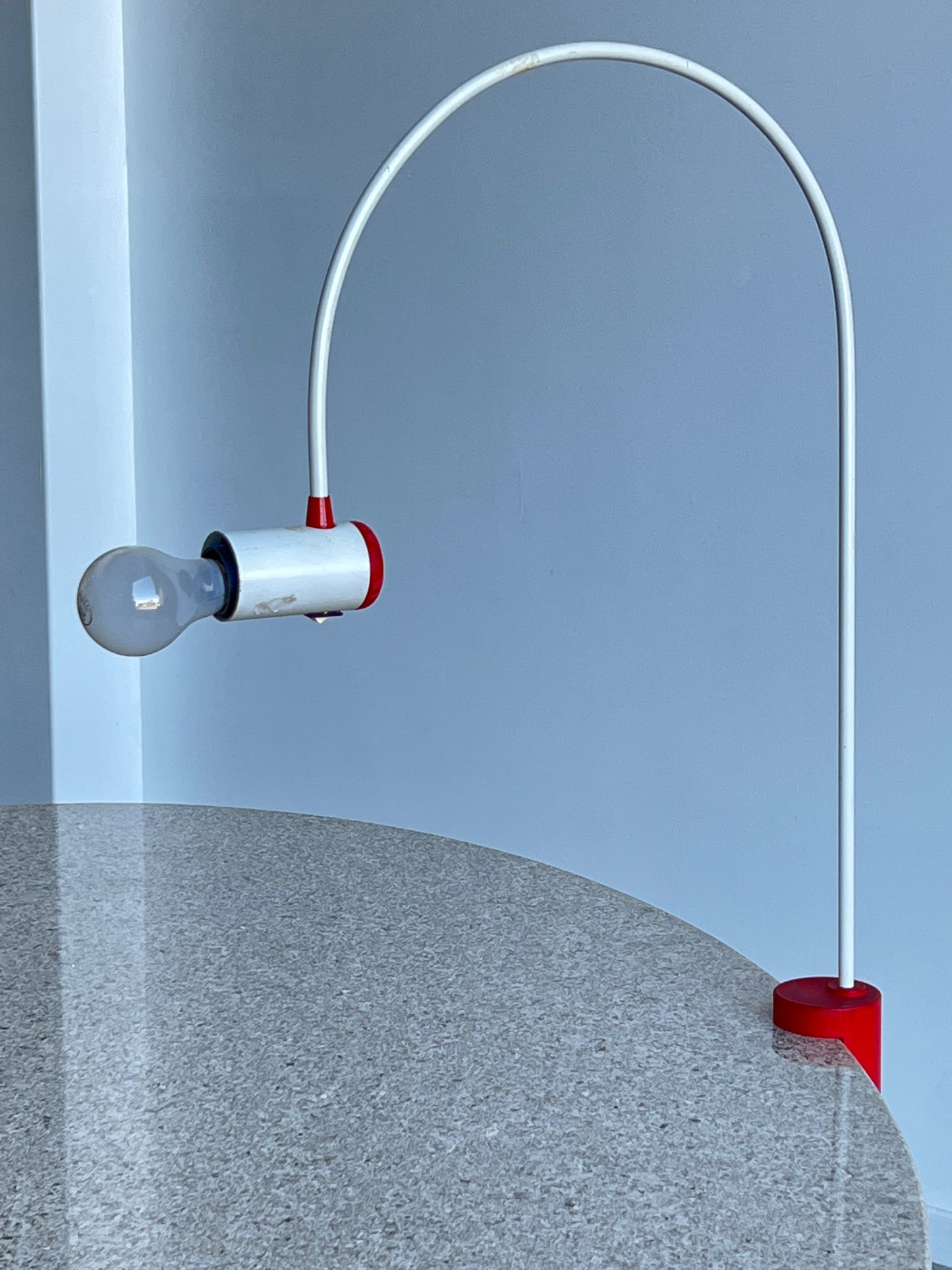 Italian Targetti Desk Arc Lamp, 1970s