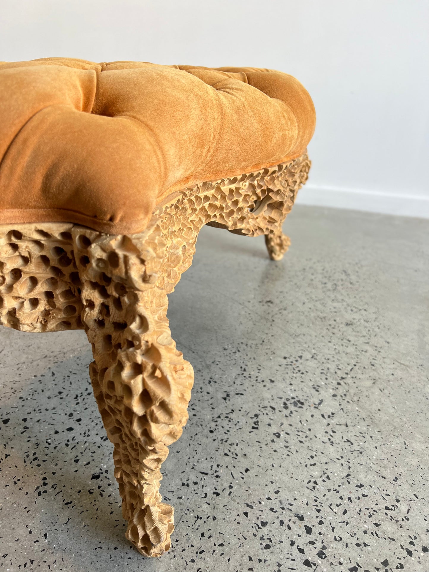 Italian Postmodern Armchair and Ottoman by Urano Palma for Mirabili