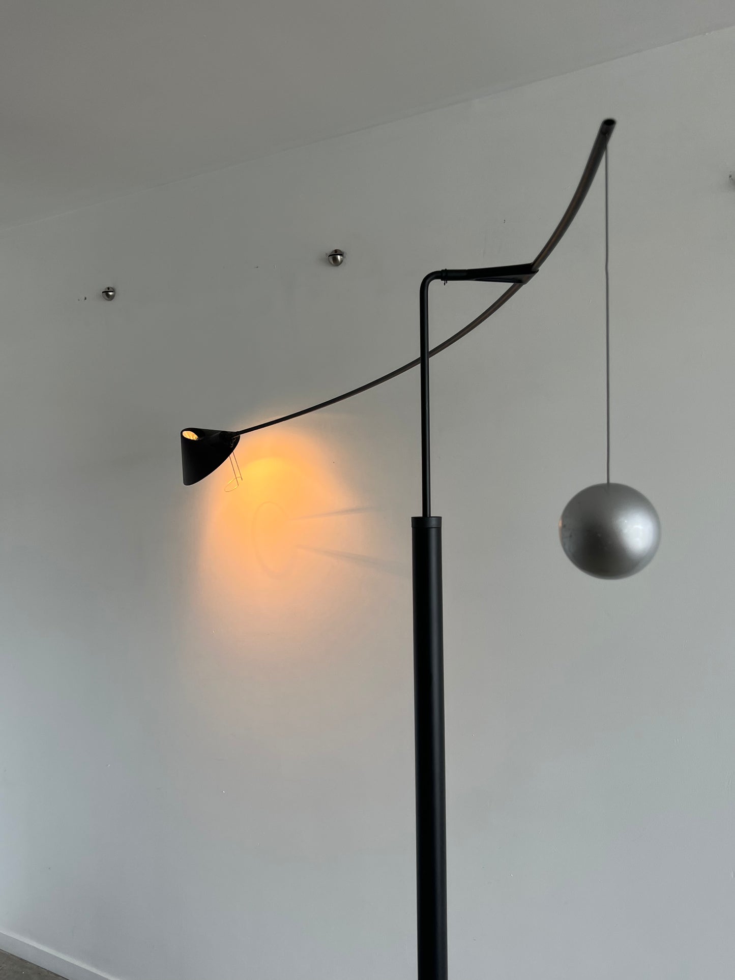 Carlo Forcolini Nestore Lettura Floor Lamp for Artemide