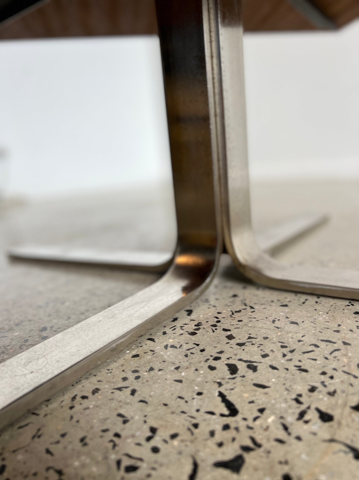 Mobitecnica Torino in Teak and Chrome Square Coffee Table, 1960