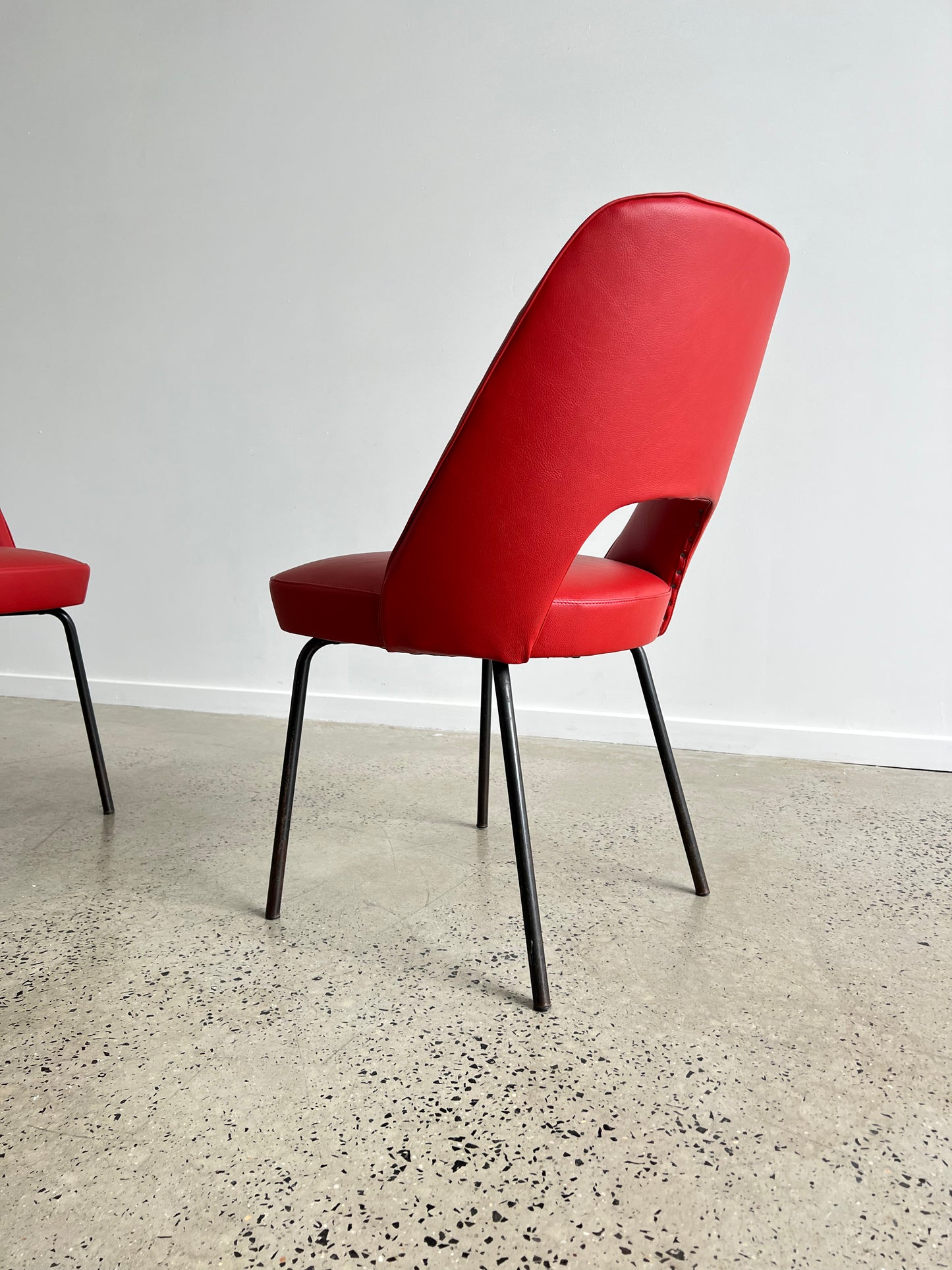 Mobiltecnica Torino Dining Chairs, Italy 1950s