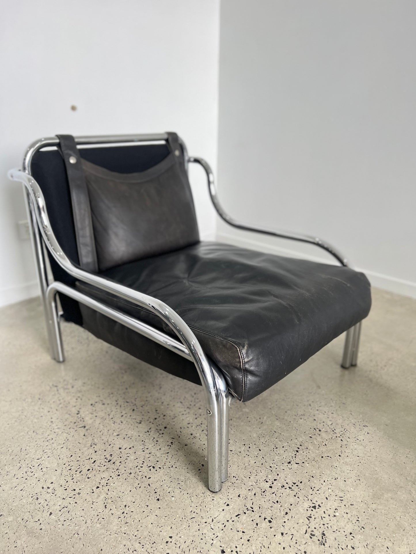 Gae Aulenti “Stringa” Seating Set for Poltronova, Italy 1962