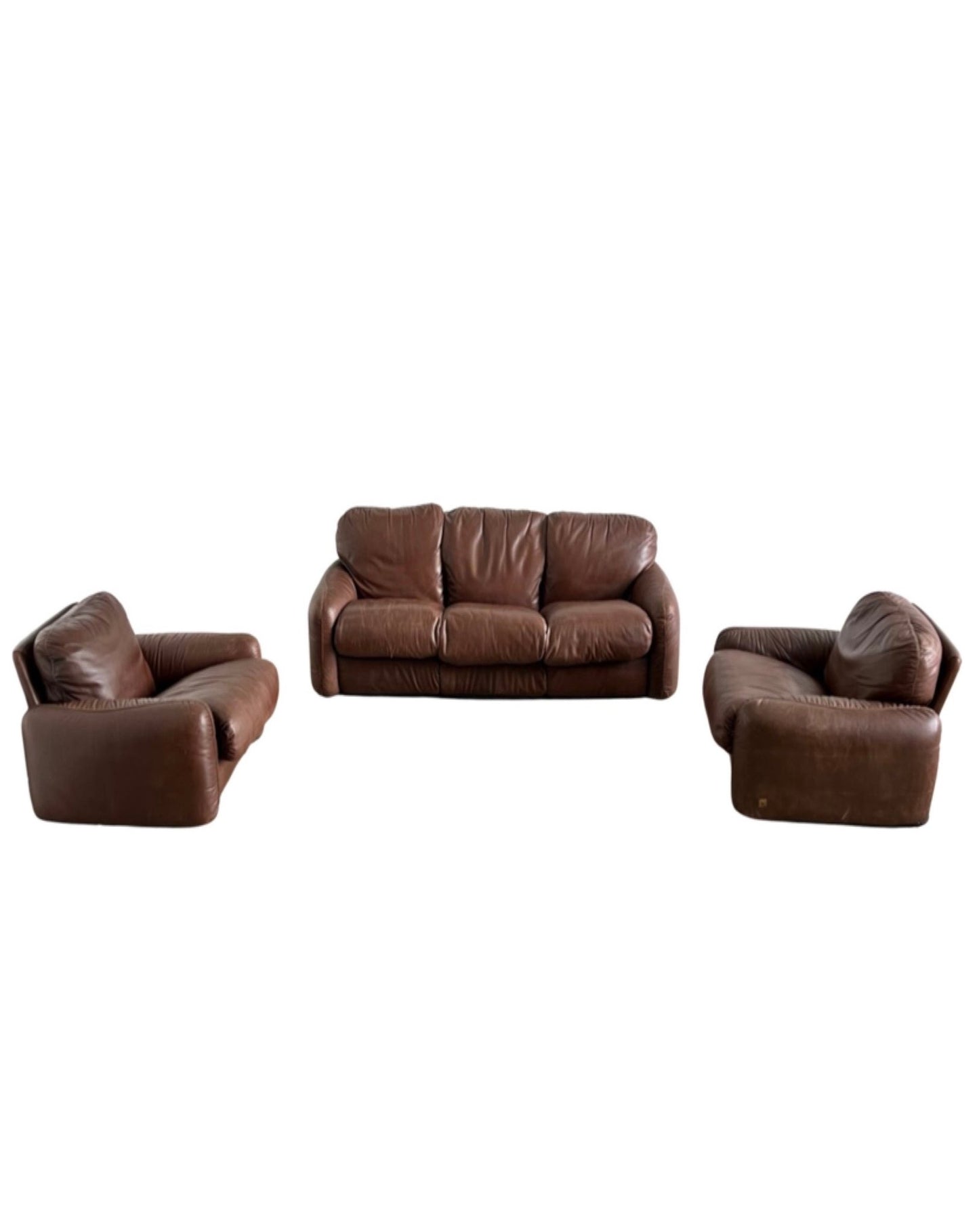 Piumotto by Arrigo Arrigoni for Busnelli Sofa Set 1970s - Lumini Collections