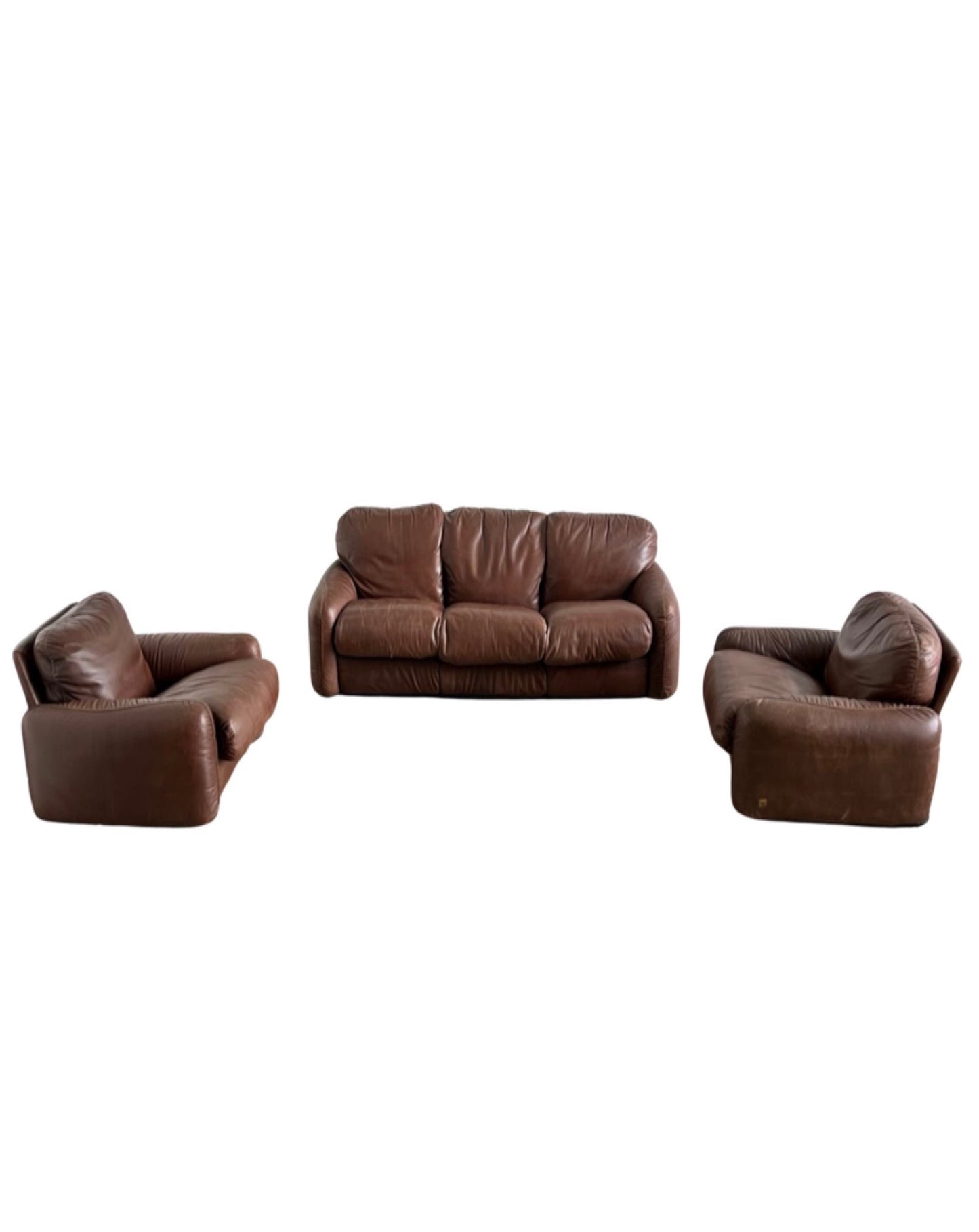 Piumotto by Arrigo Arrigoni for Busnelli Sofa Set 1970s