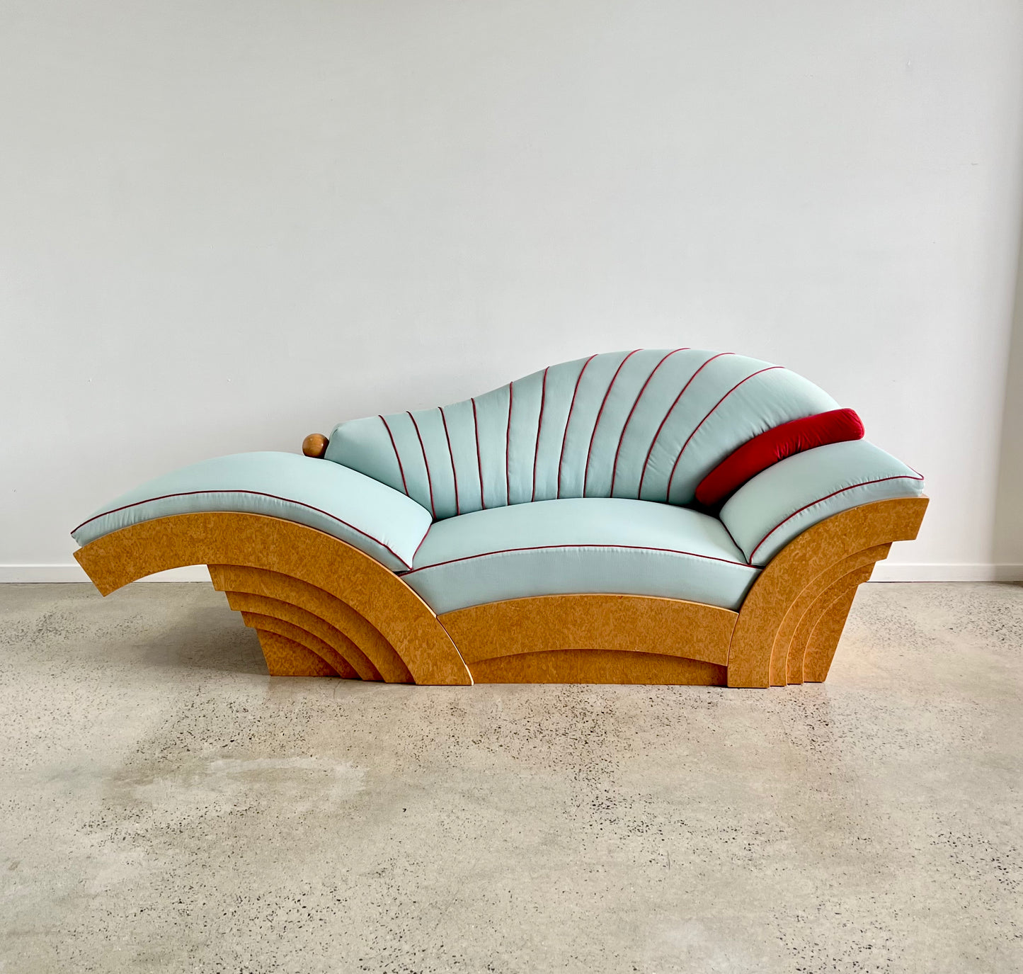 Rare Postmodern Sofa “Marilyn” by Hans Hollein for Poltronova