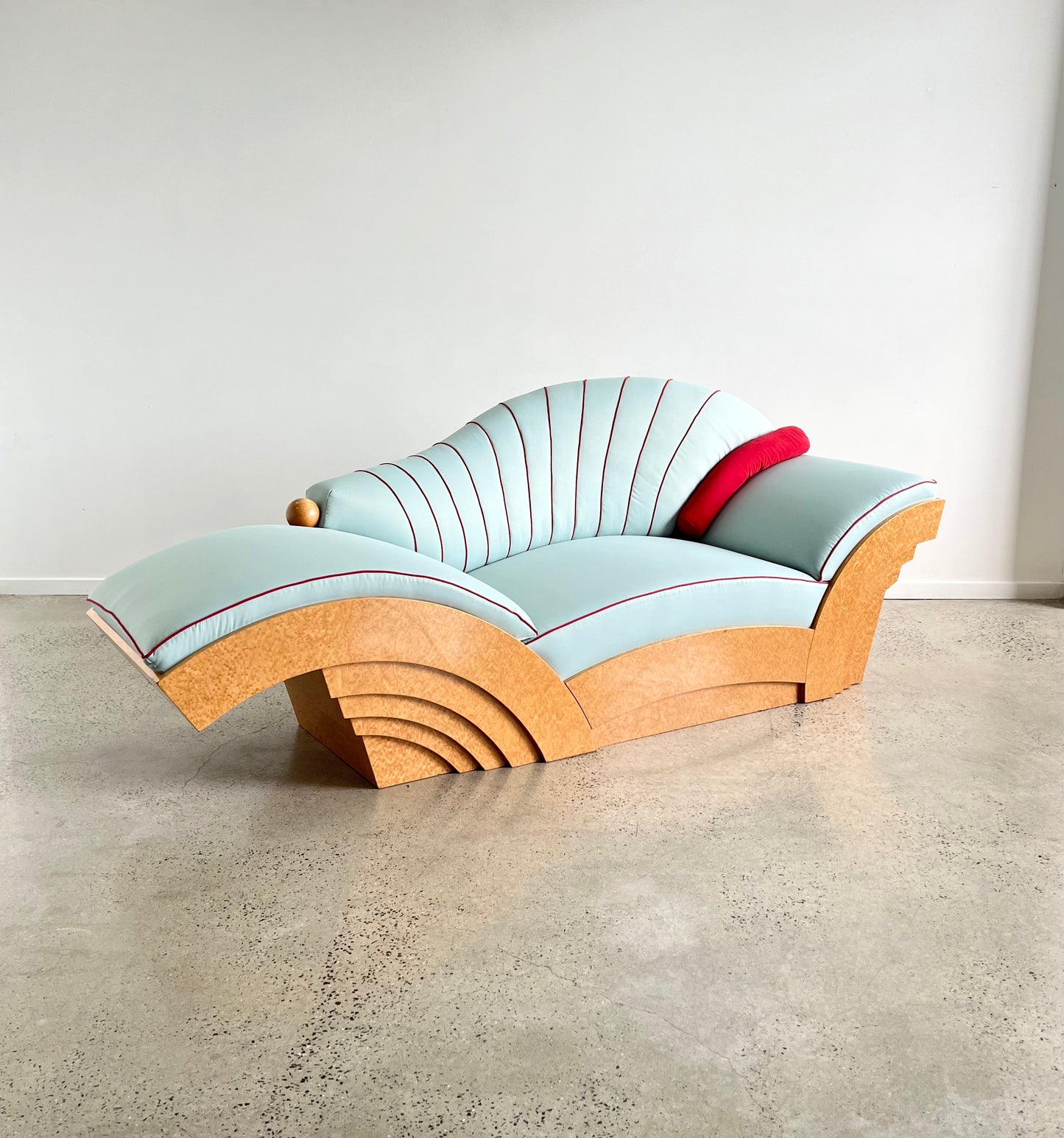 Rare Postmodern Sofa “Marilyn” by Hans Hollein for Poltronova