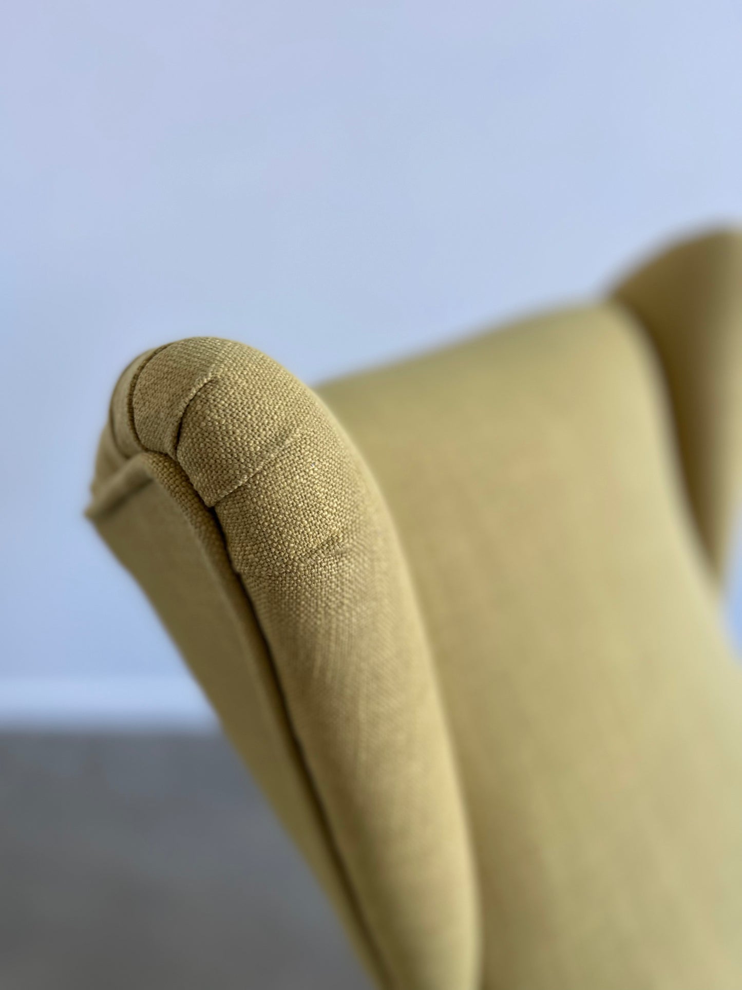 Italian Mid Century Modern Reclining Armchair and Ottoman by Renzo Franchi for Brianzola, 1950s