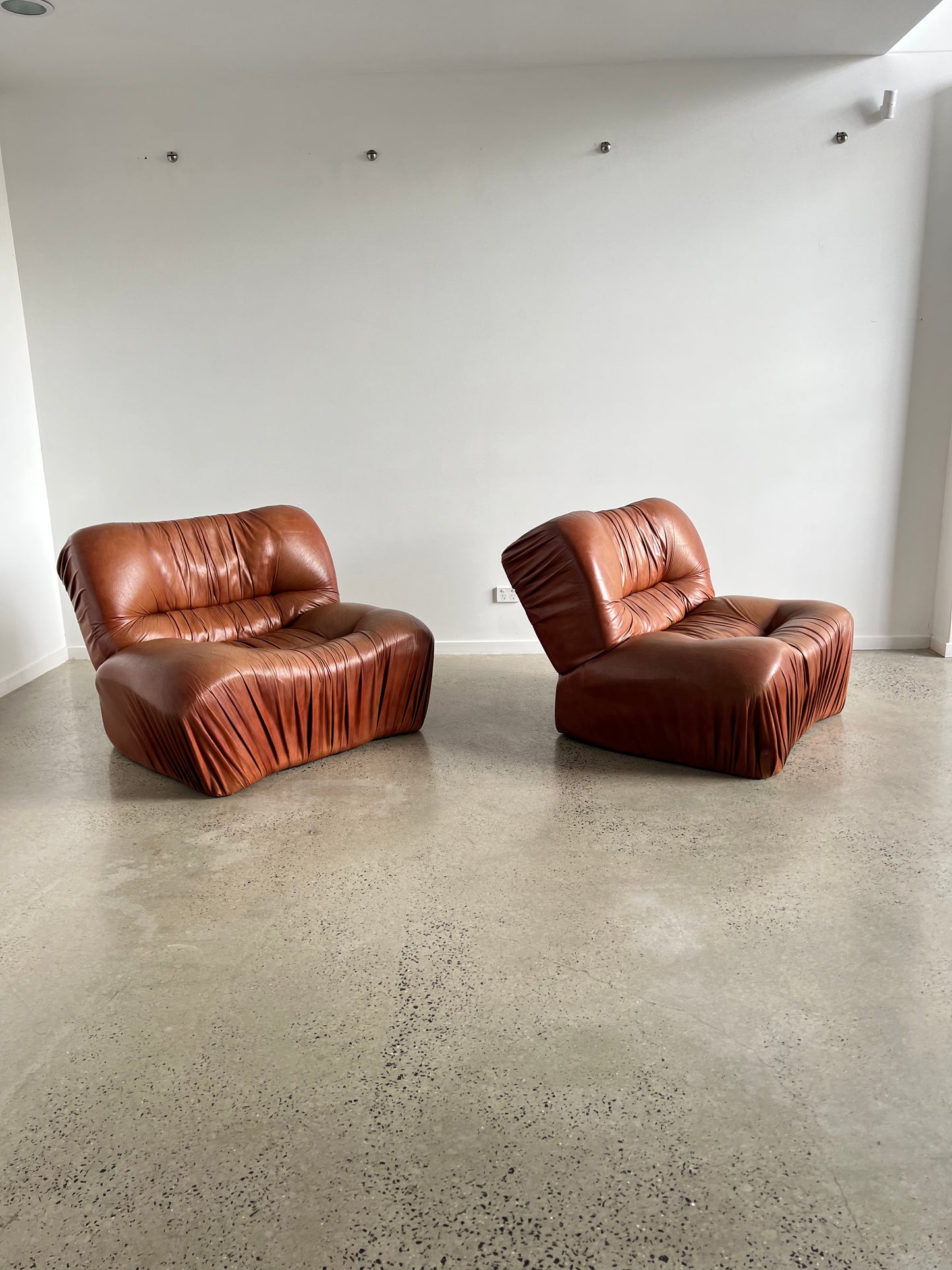 Giuseppe Rossi Armchairs for Albizzate, 1970s