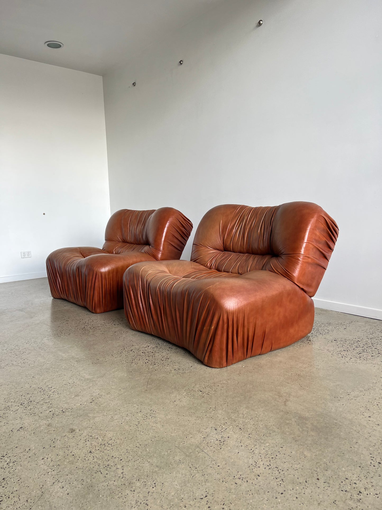 Giuseppe Rossi Armchairs for Albizzate, 1970s