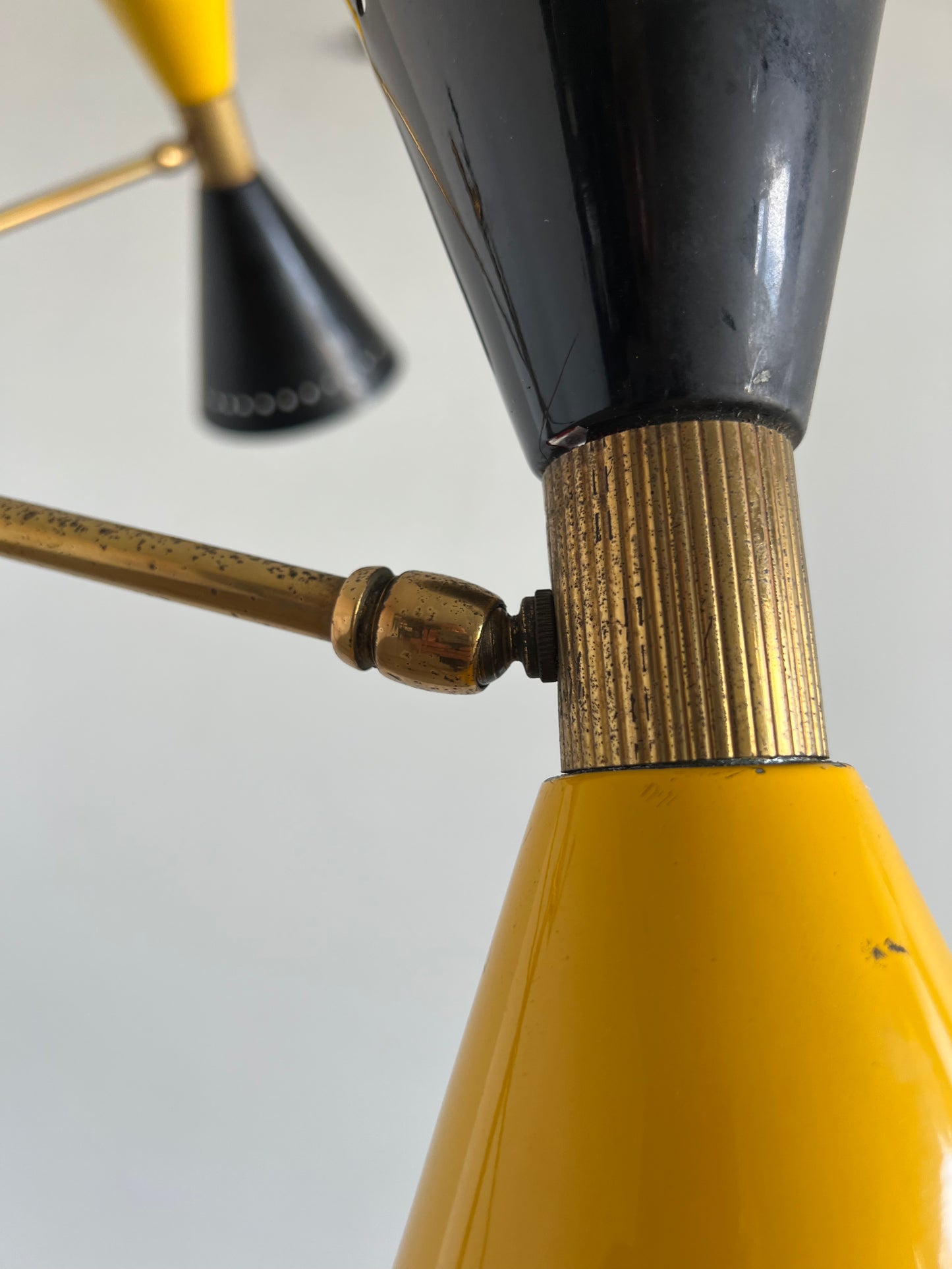 Angelo Lelli Floor Lamp for Stilnovo
