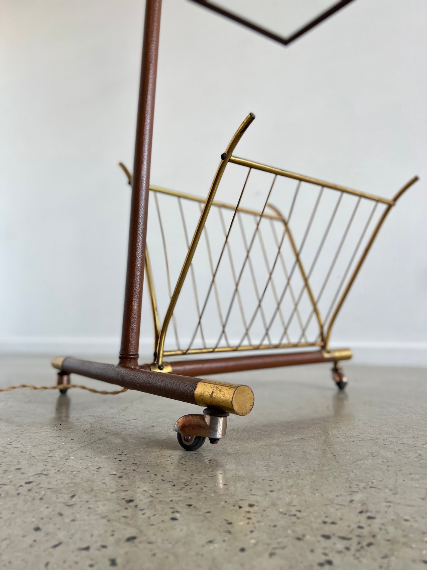 Angelo Lelli Floor Lamp for Stilnovo