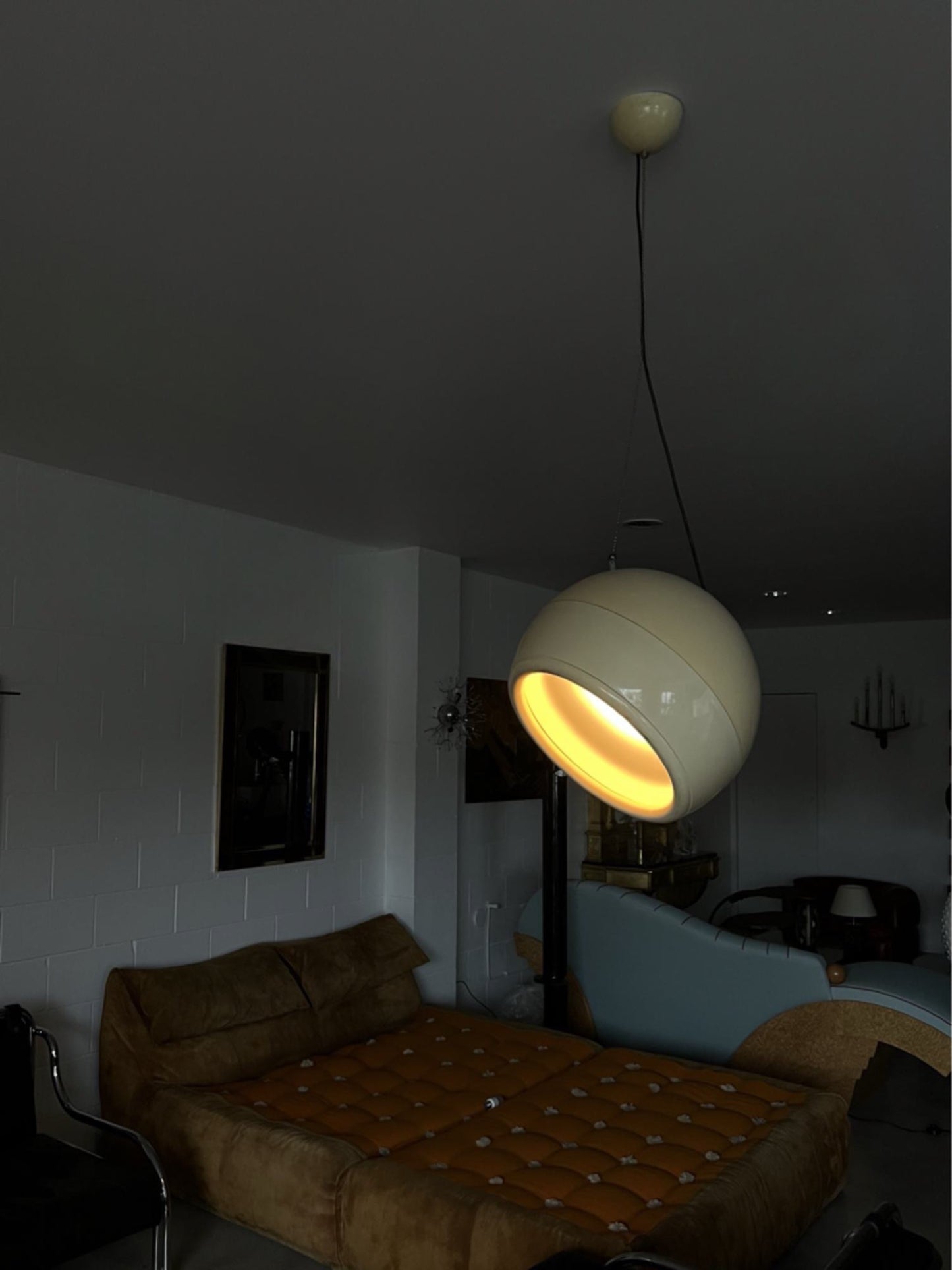 Space Age Pallade Pendant Lamp by Studio Tetrarch for Artemide