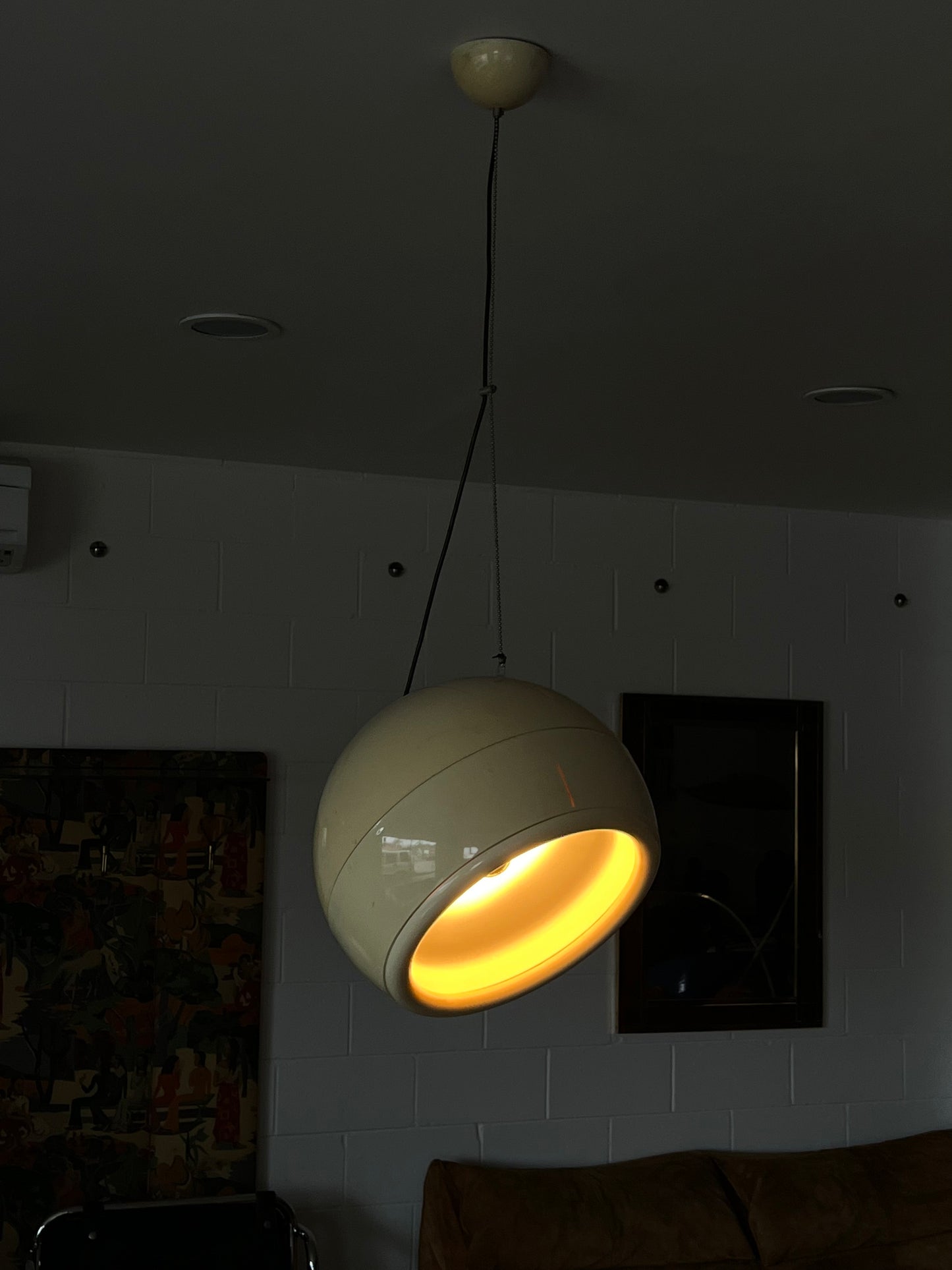 "Pallade" by Studio Tetrarch for Artemide, Pendant Lamp, 1960s
