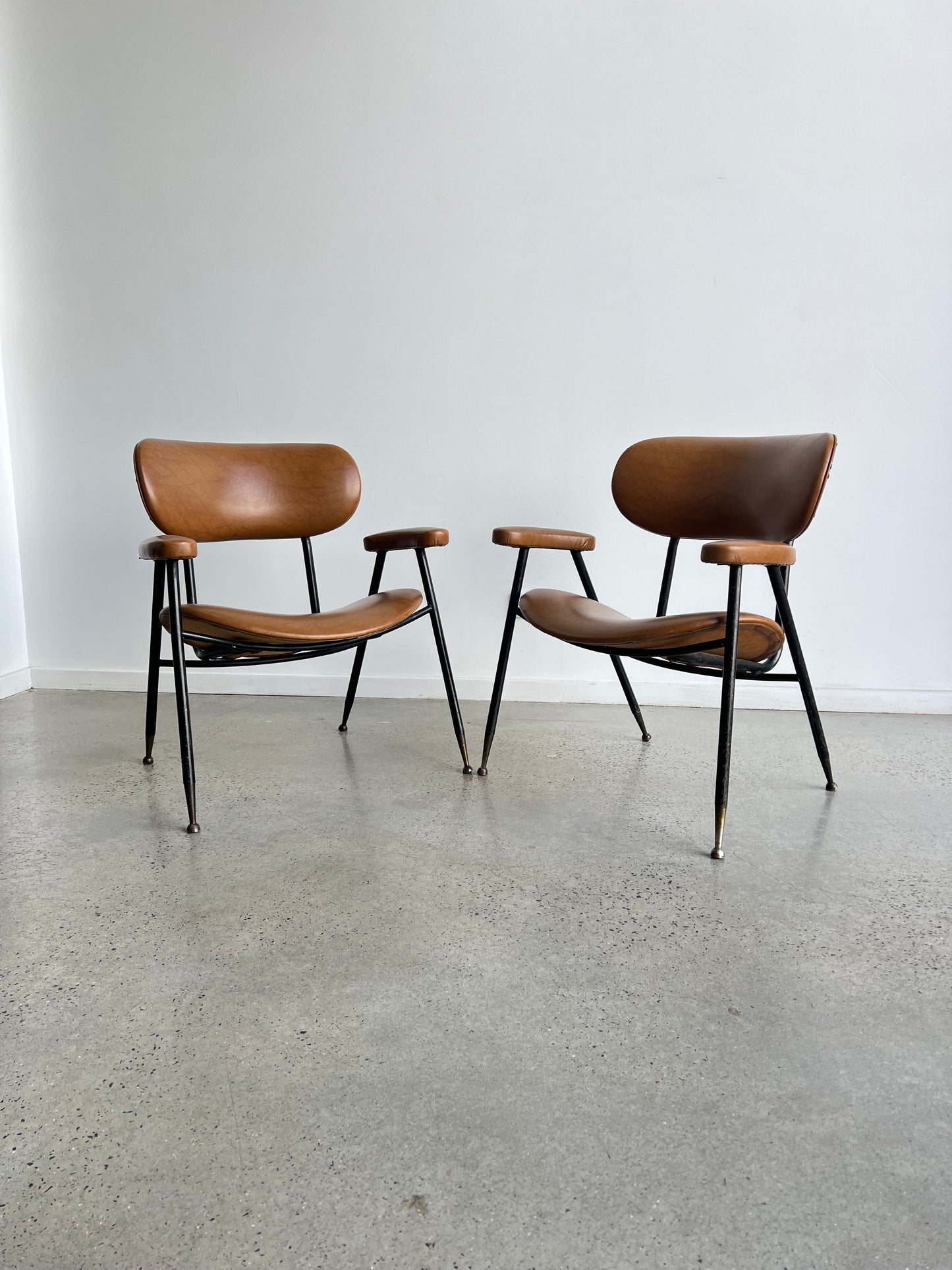 Gastone Rinaldi Lounge Chairs for RIMA, Italy