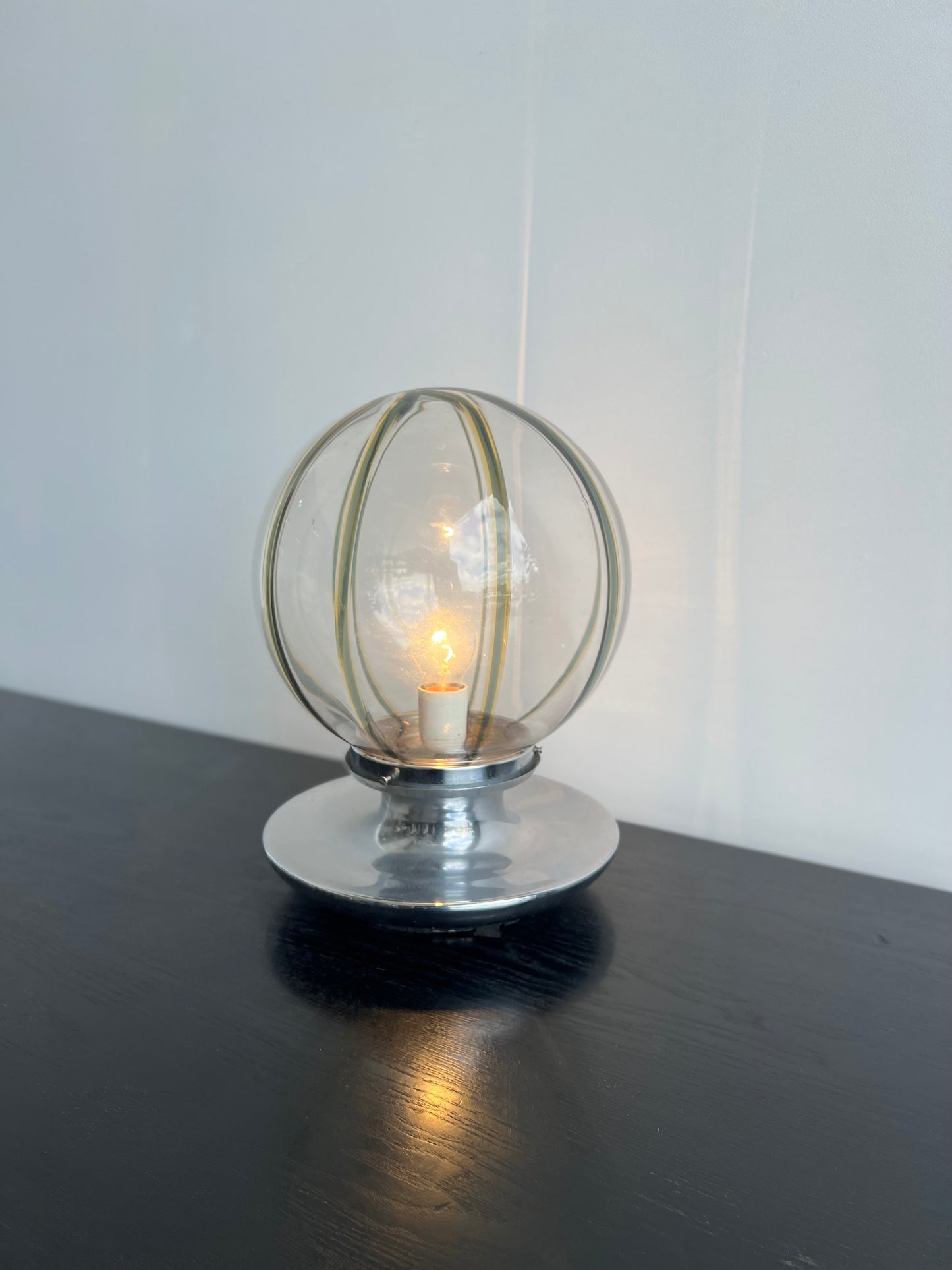 Toni Zuccheri Murano Glass Table Lamp