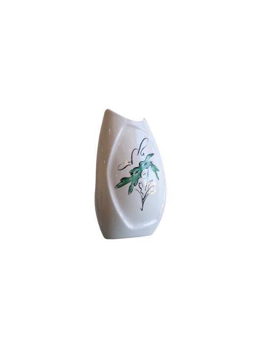 Italian Verbano hand-painted ceramic vase, 1970s,