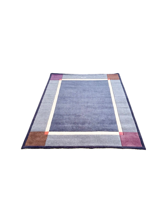 Ingrid Dessau for Kinnasand Post Modern Pure Wool Rug, 1990