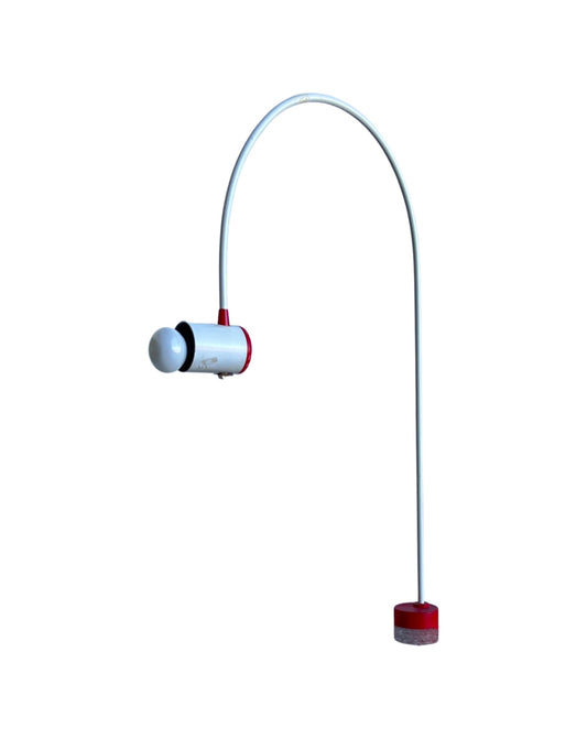 Vintage Italian arc desk lamp by Targetti, 1970s adjustable lighting