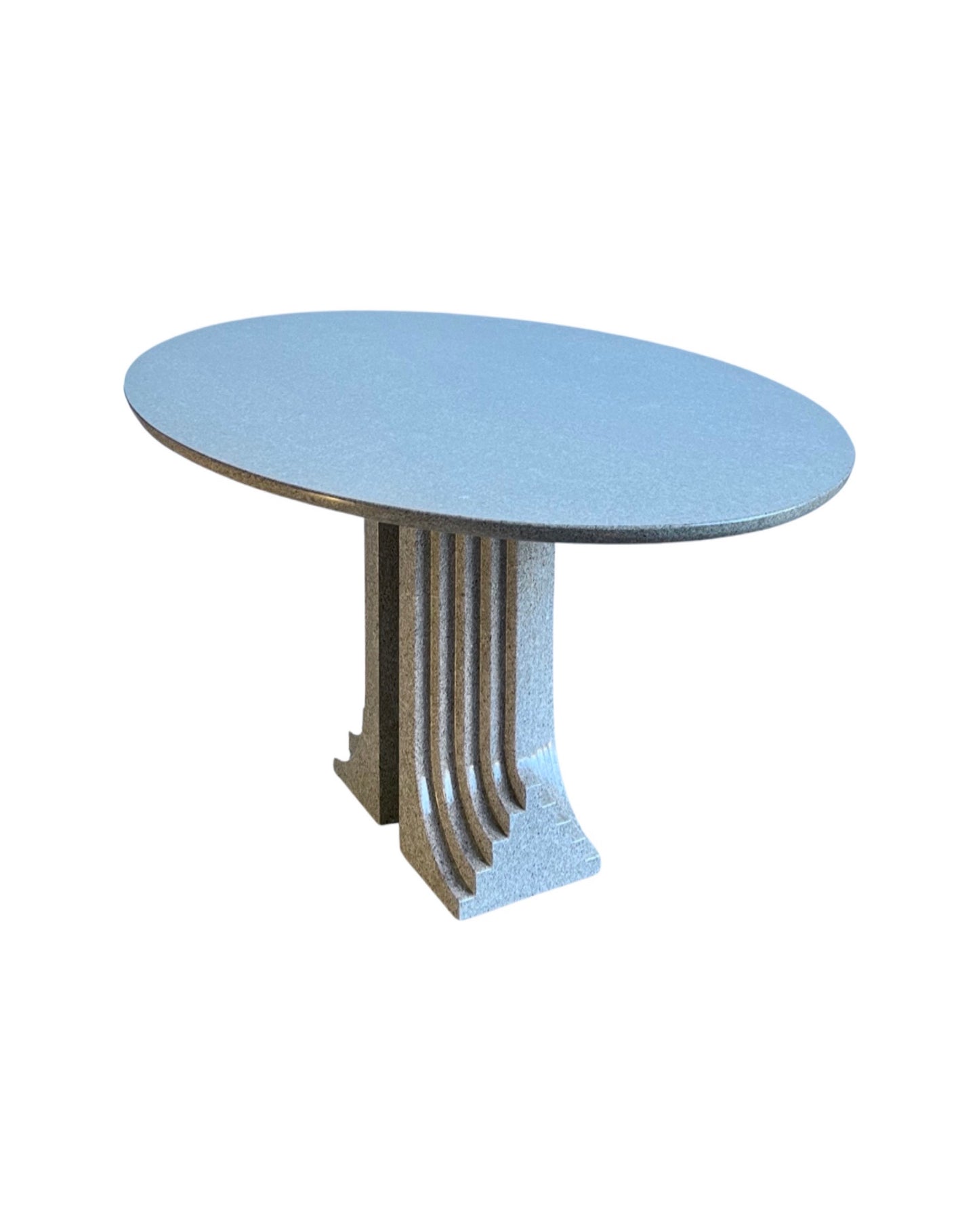 "Samo" by Carlo Scarpa for Simon Gavina, Granite Oval Dining Table, 1971