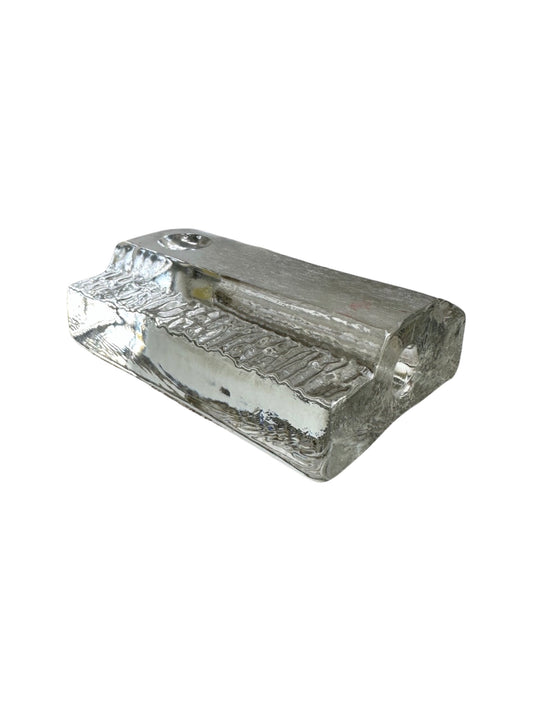 Walther Design Desk Pen and Ink Holder Made in Crystal Glass, 1960s