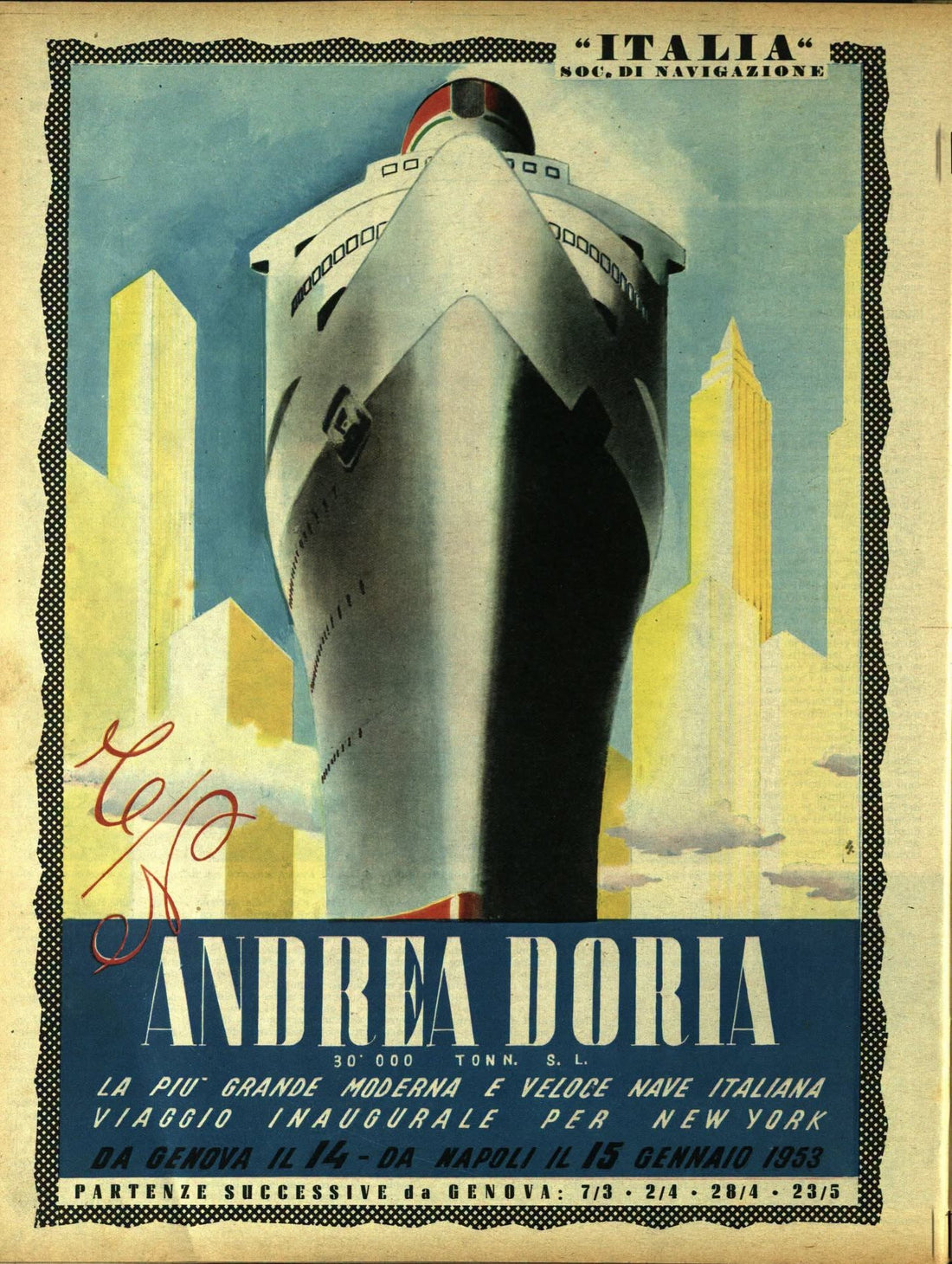Gio Ponti and the Andrea Doria: Italian Modernism at Sea