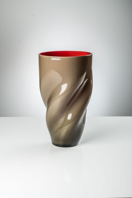 Torcia vase by Mario Bellni for Venini