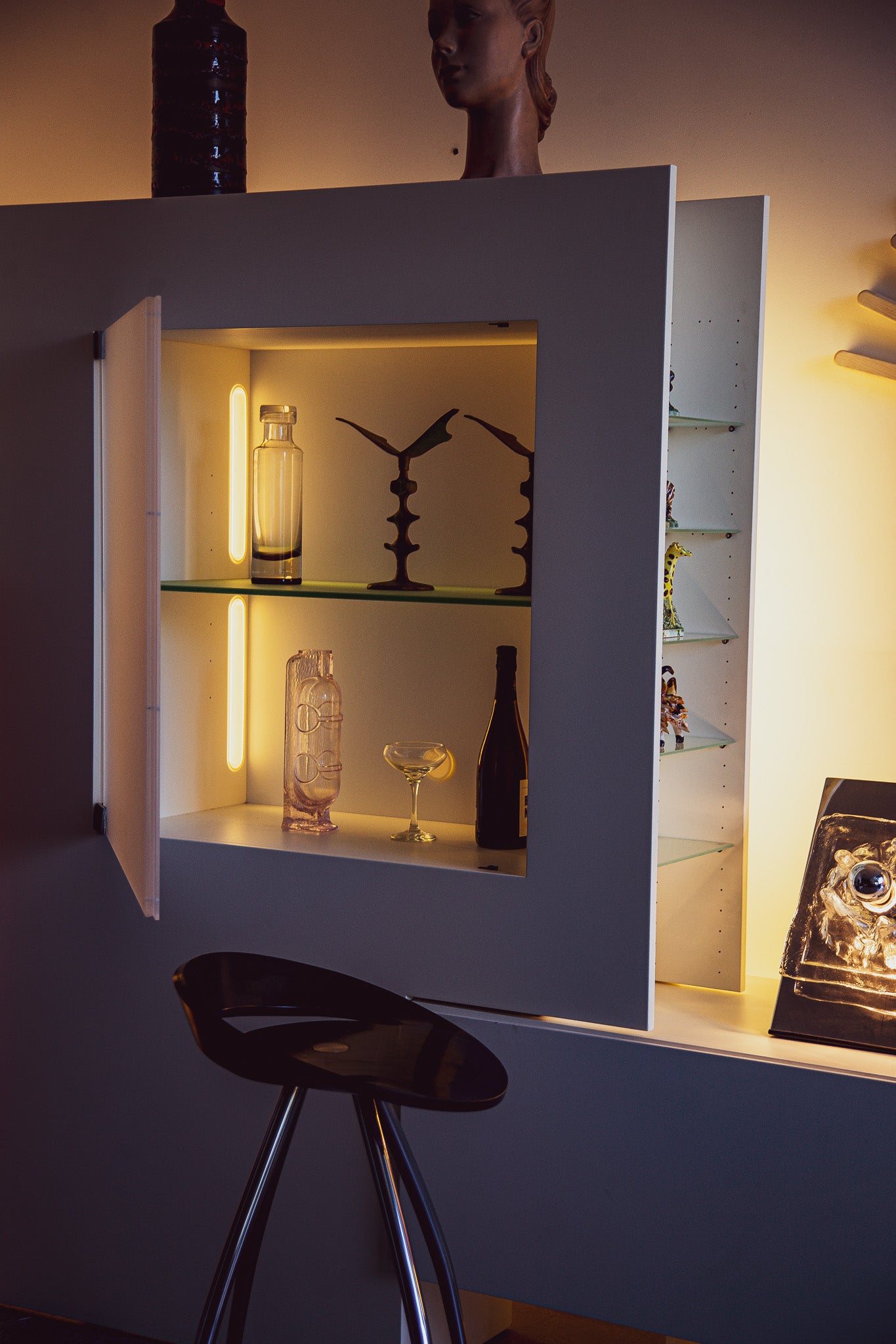 Acerbis Wall Unit and Cabinet System, Italy - Lumini Collections
